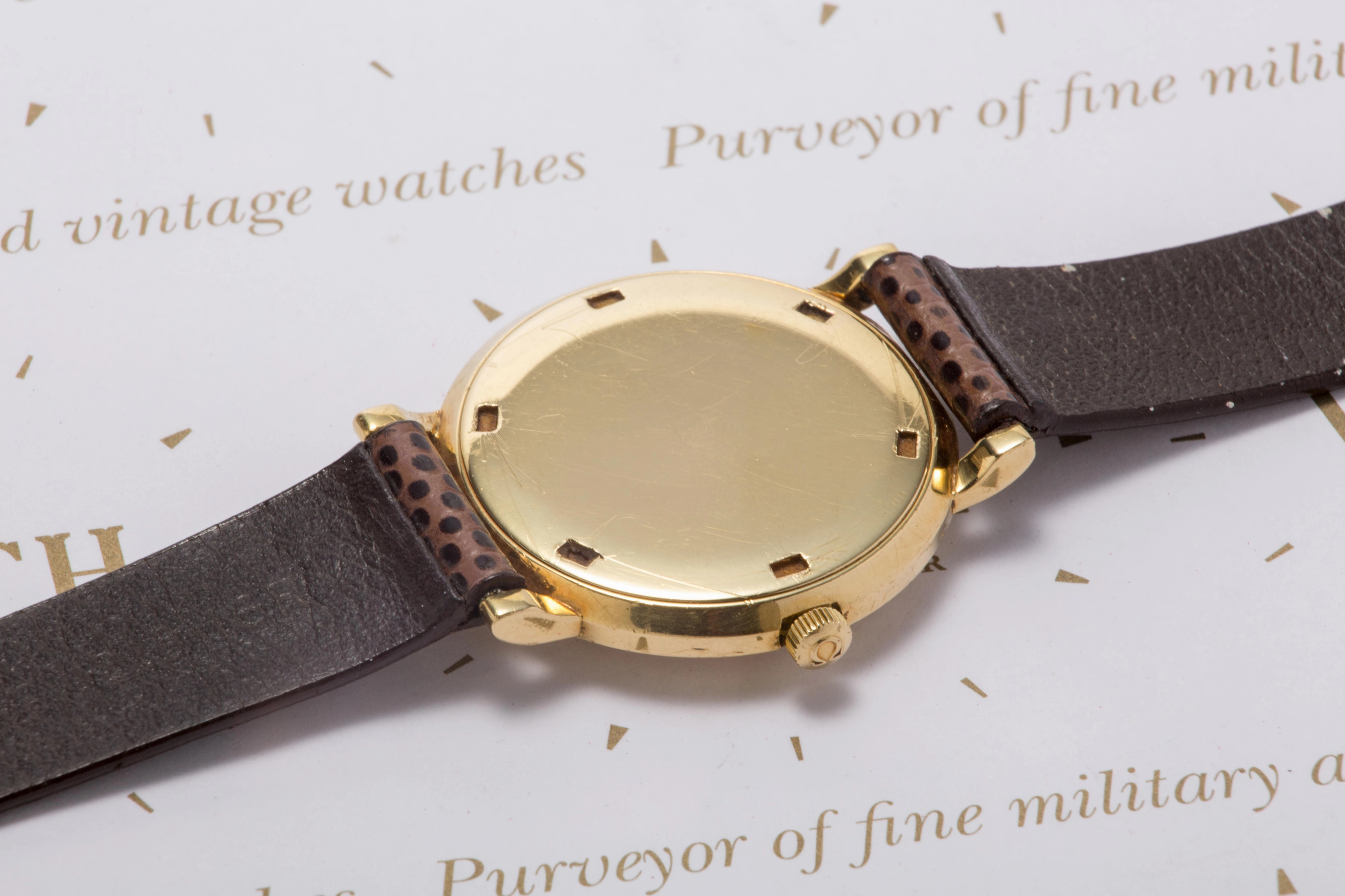 Omega 18ct Gold SOLD