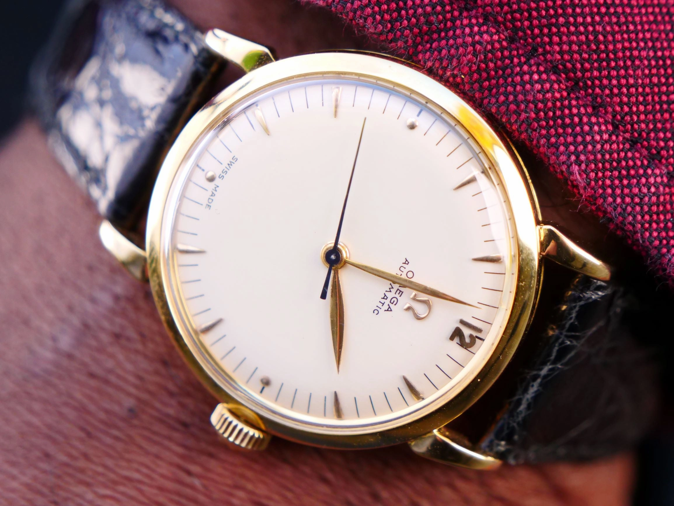 Omega 18ct Gold Vintage Dress Watch