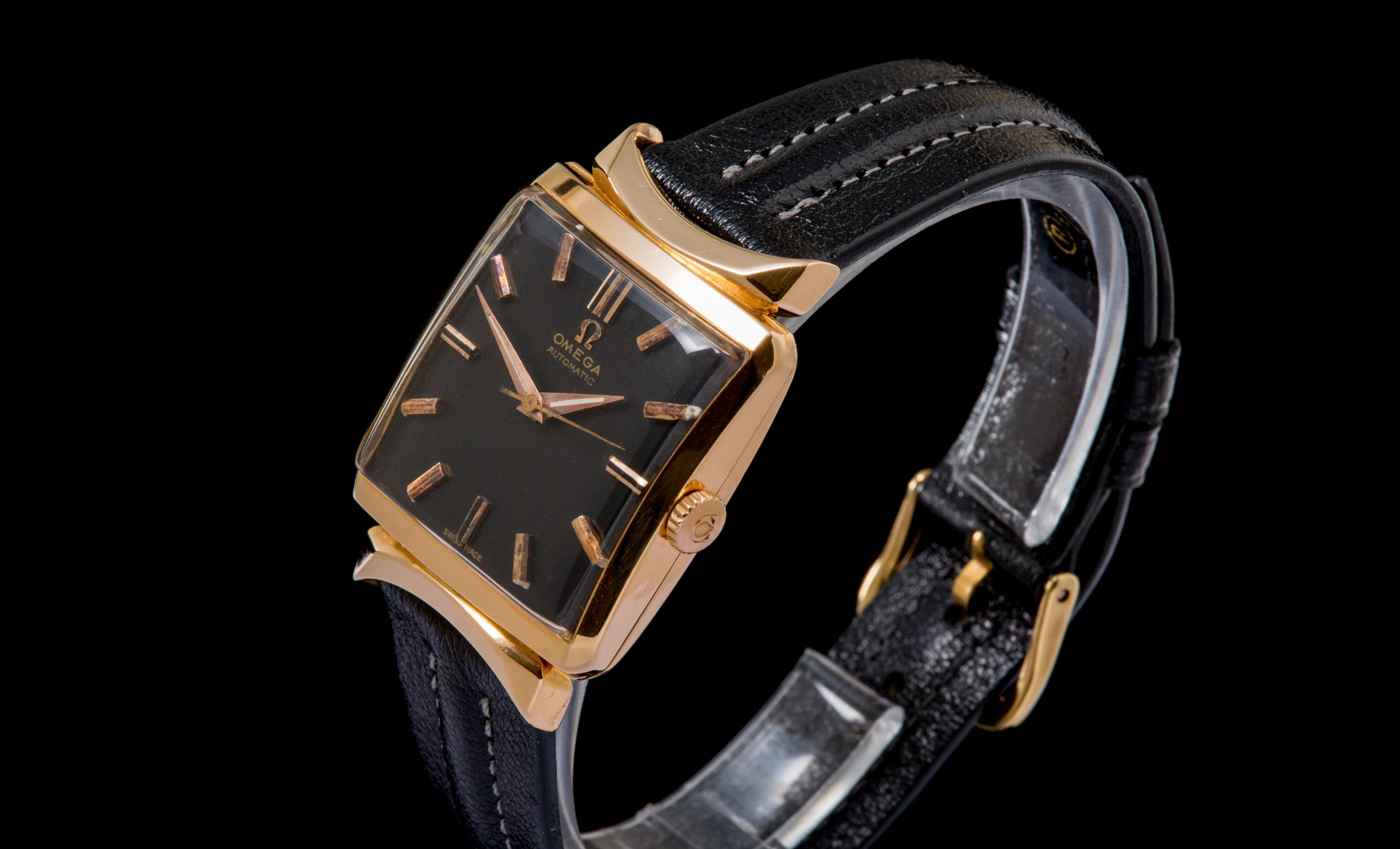 Omega 18ct Rose gold vintage dress watch SOLD