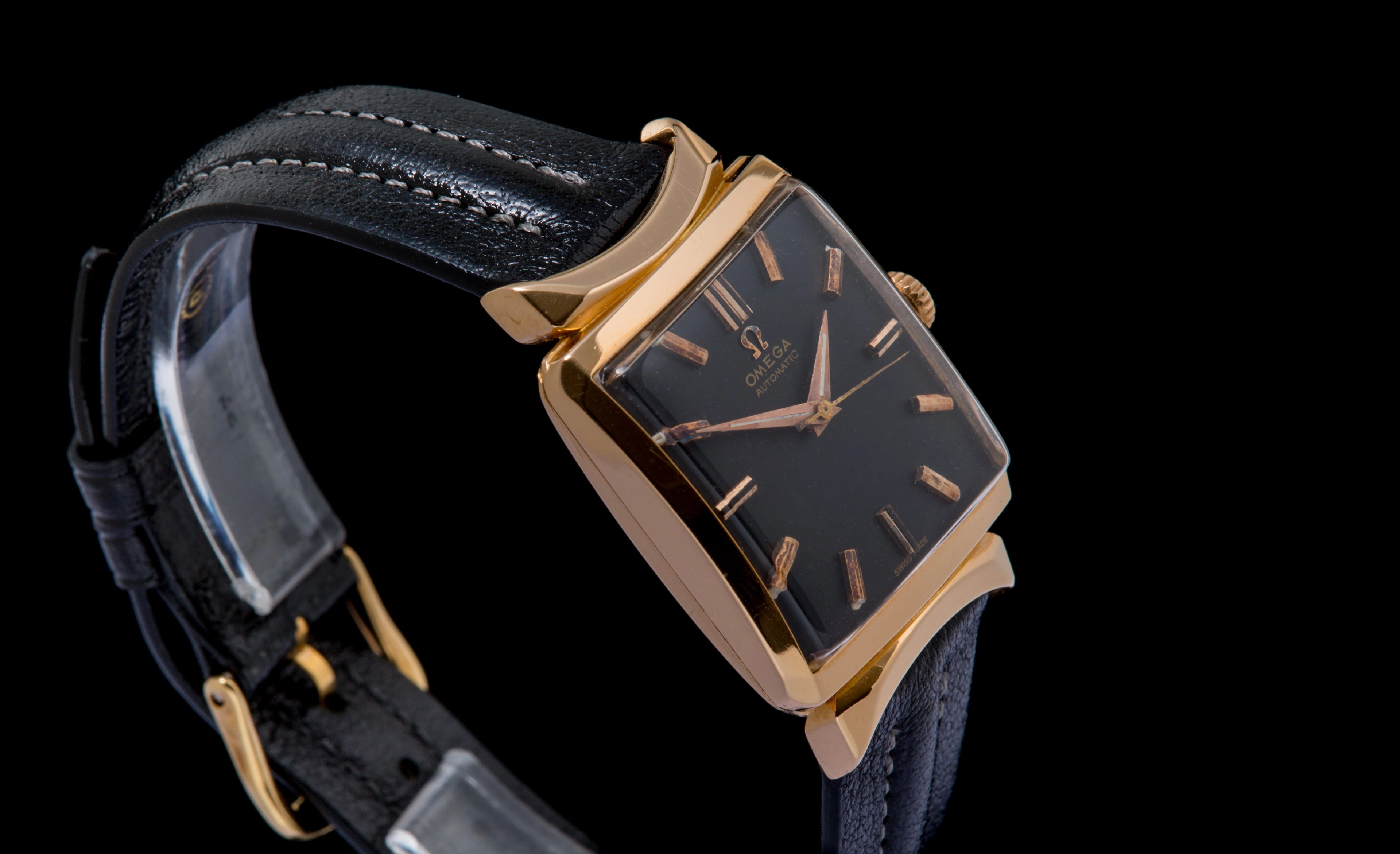 Omega 18ct Rose gold vintage dress watch SOLD