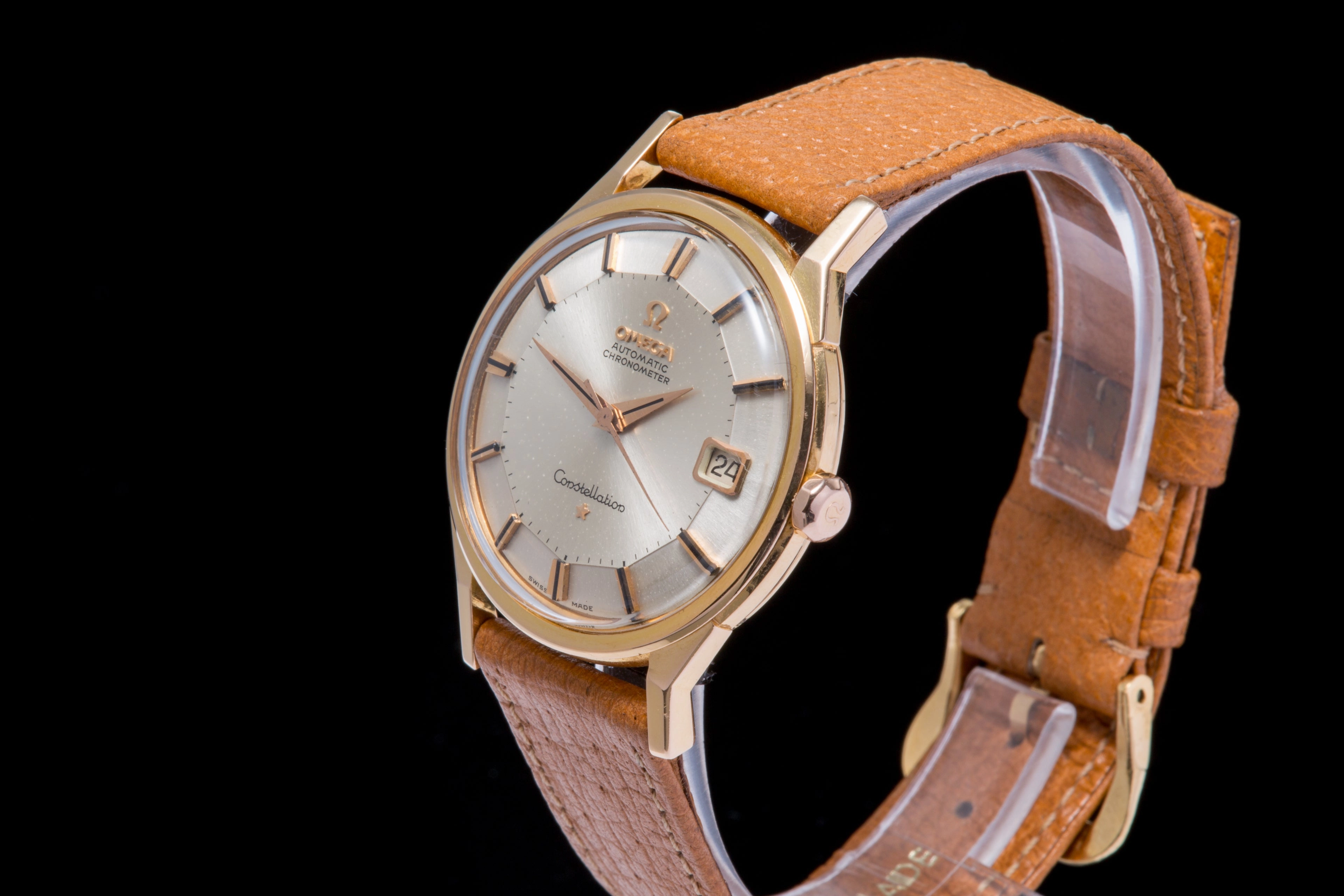Omega 18K rose gold Omega Constellation