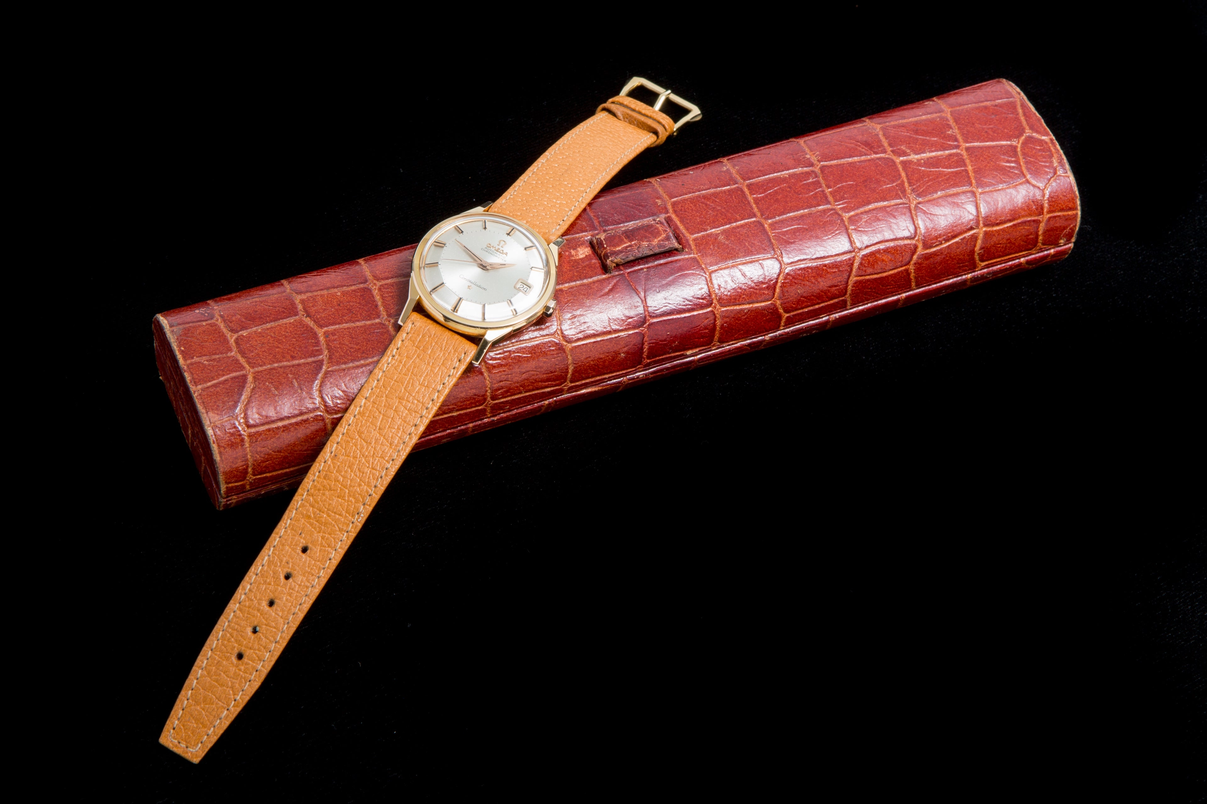 Omega 18K rose gold Omega Constellation