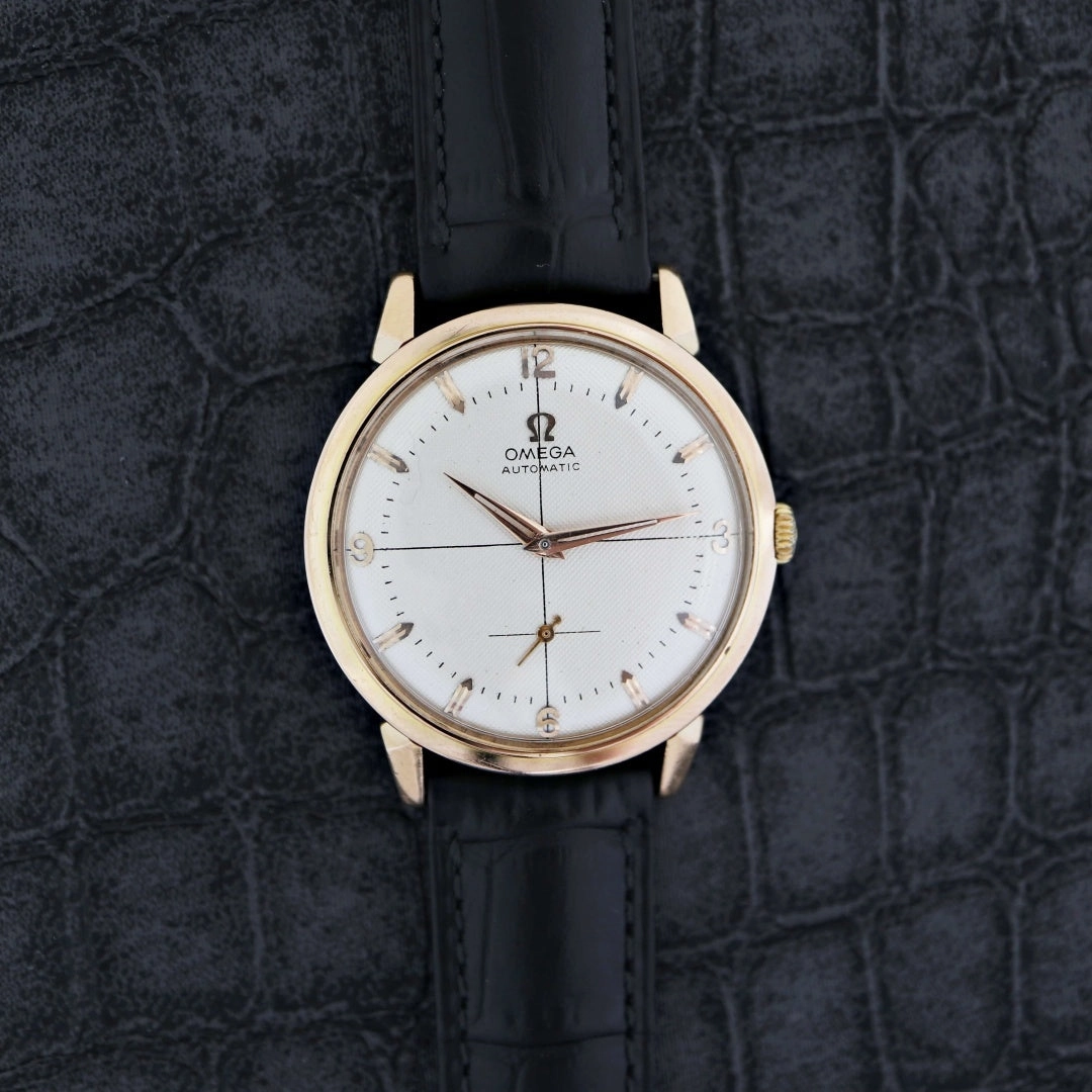 Omega 2709 18k Gold, 1953 Vintage Watch