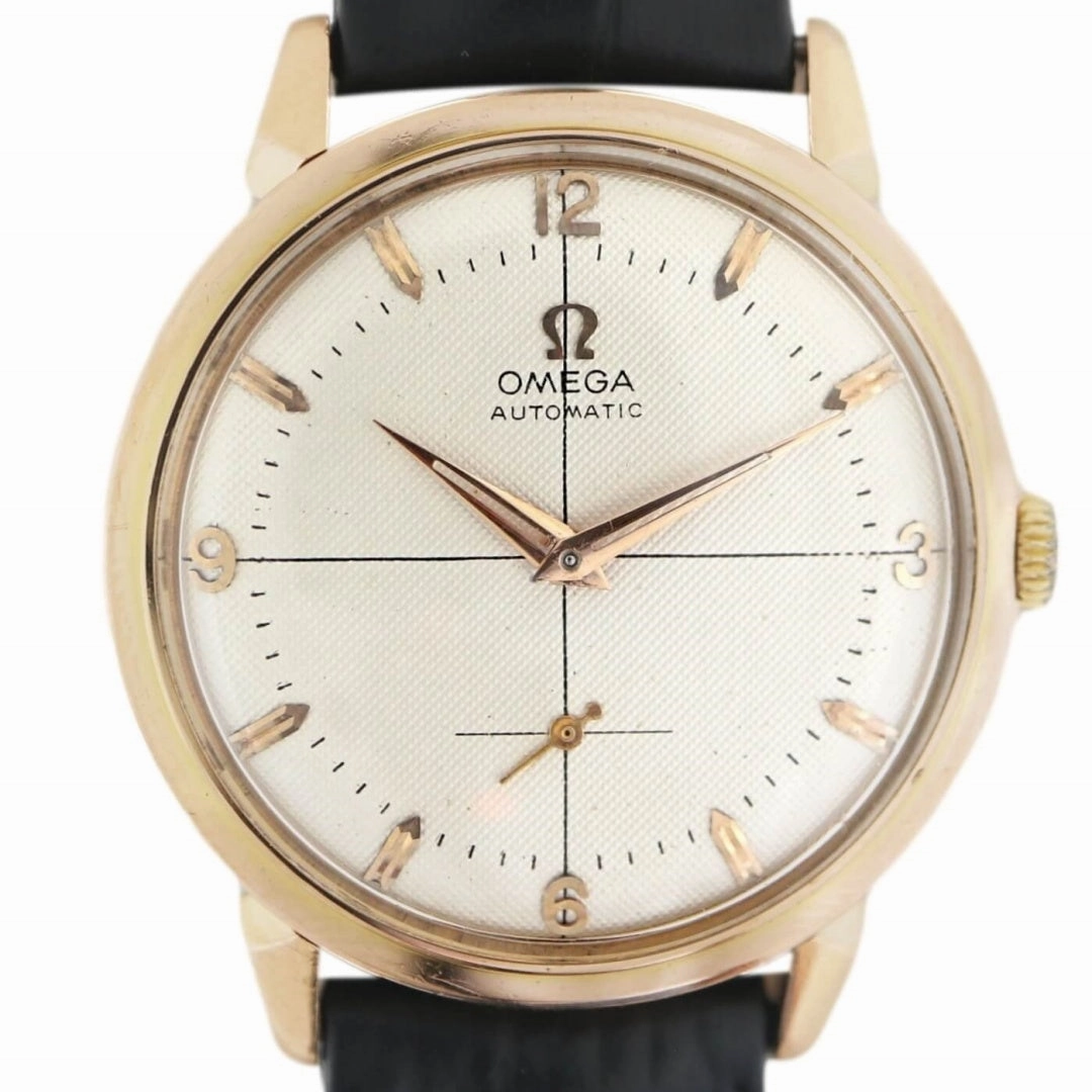 Omega 2709 18k Gold, 1953 Vintage Watch