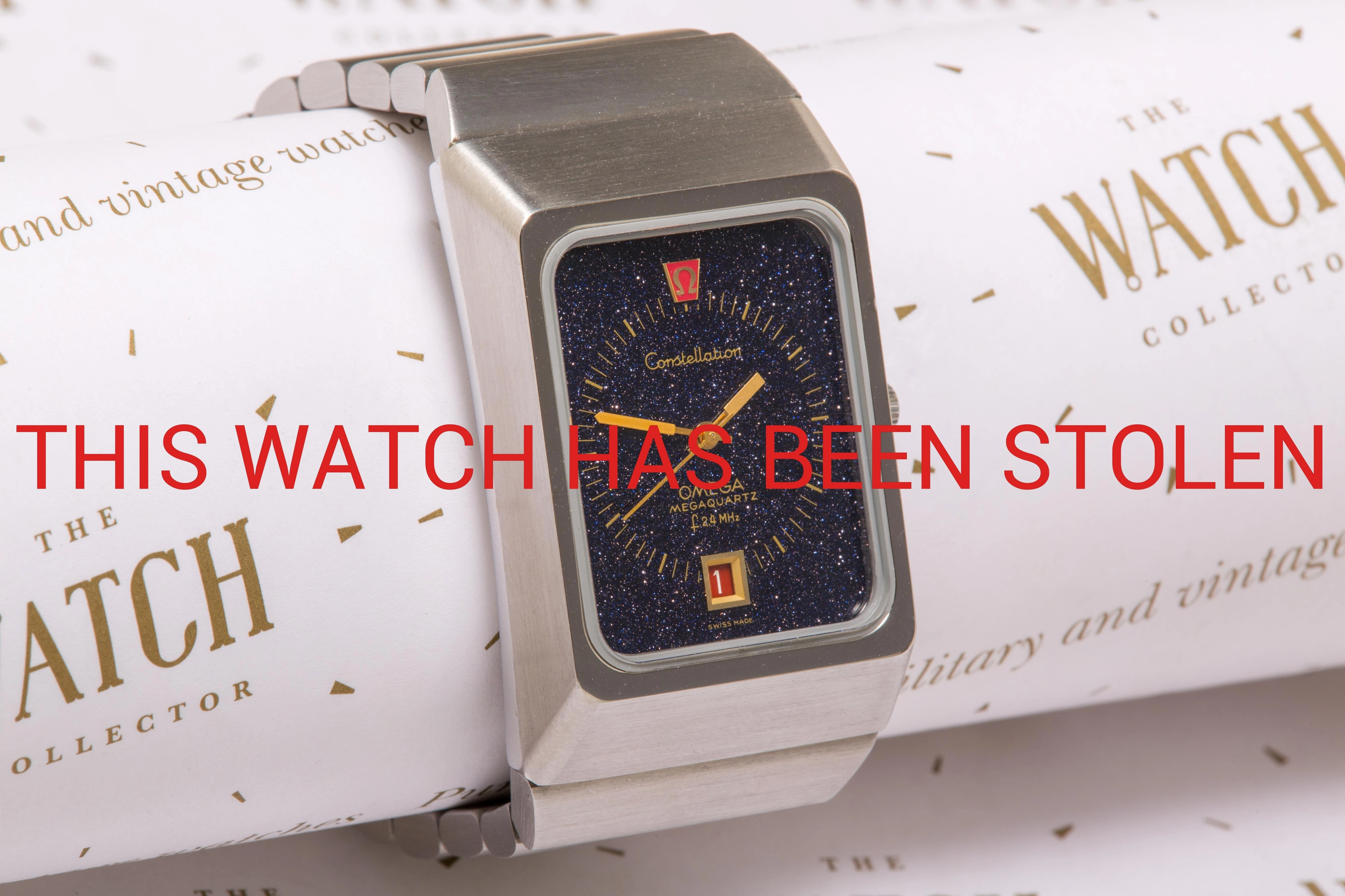 Omega 2.4 MHz Stardust Very Rare dial