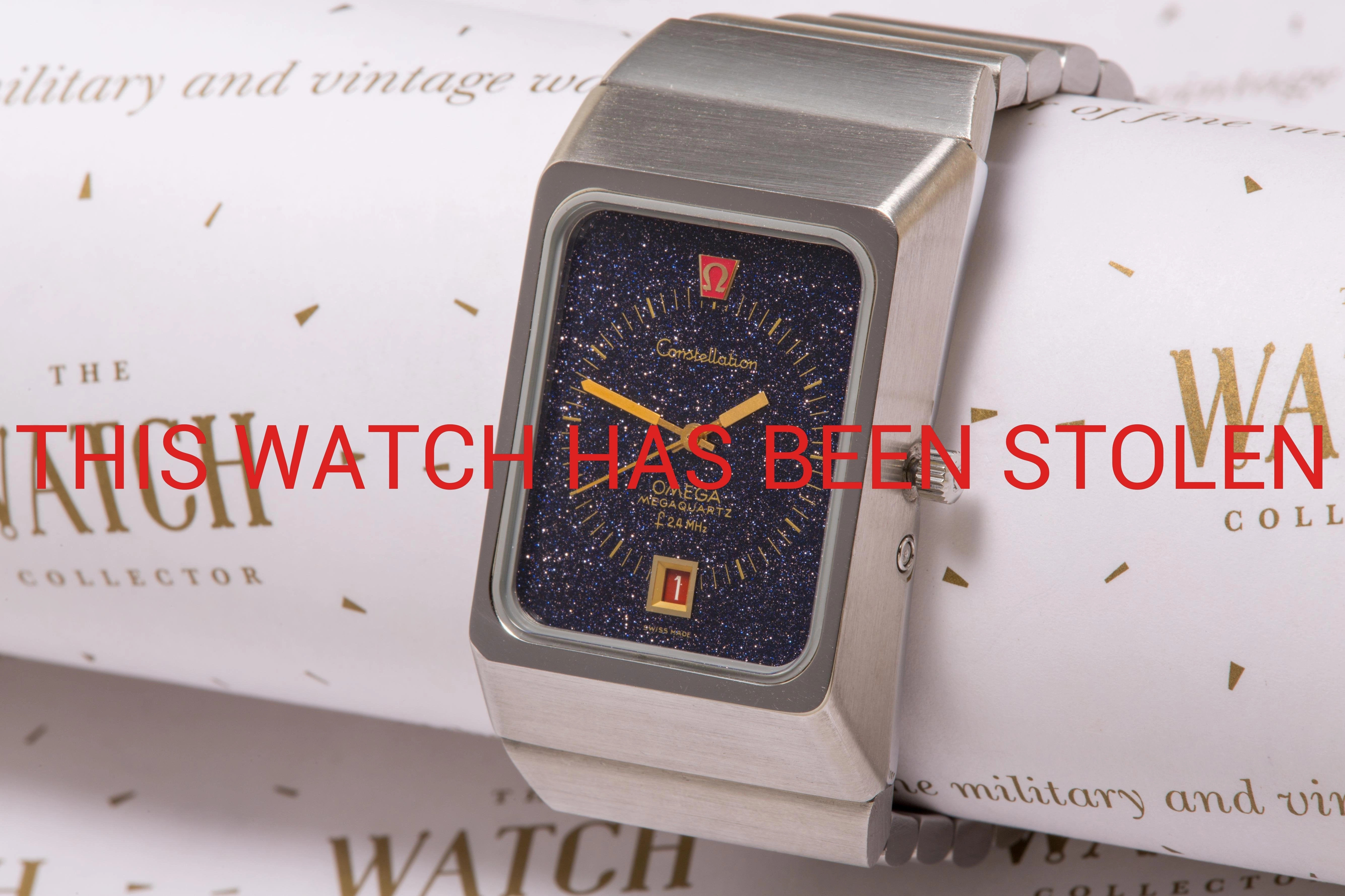 Omega 2.4 MHz Stardust Very Rare dial