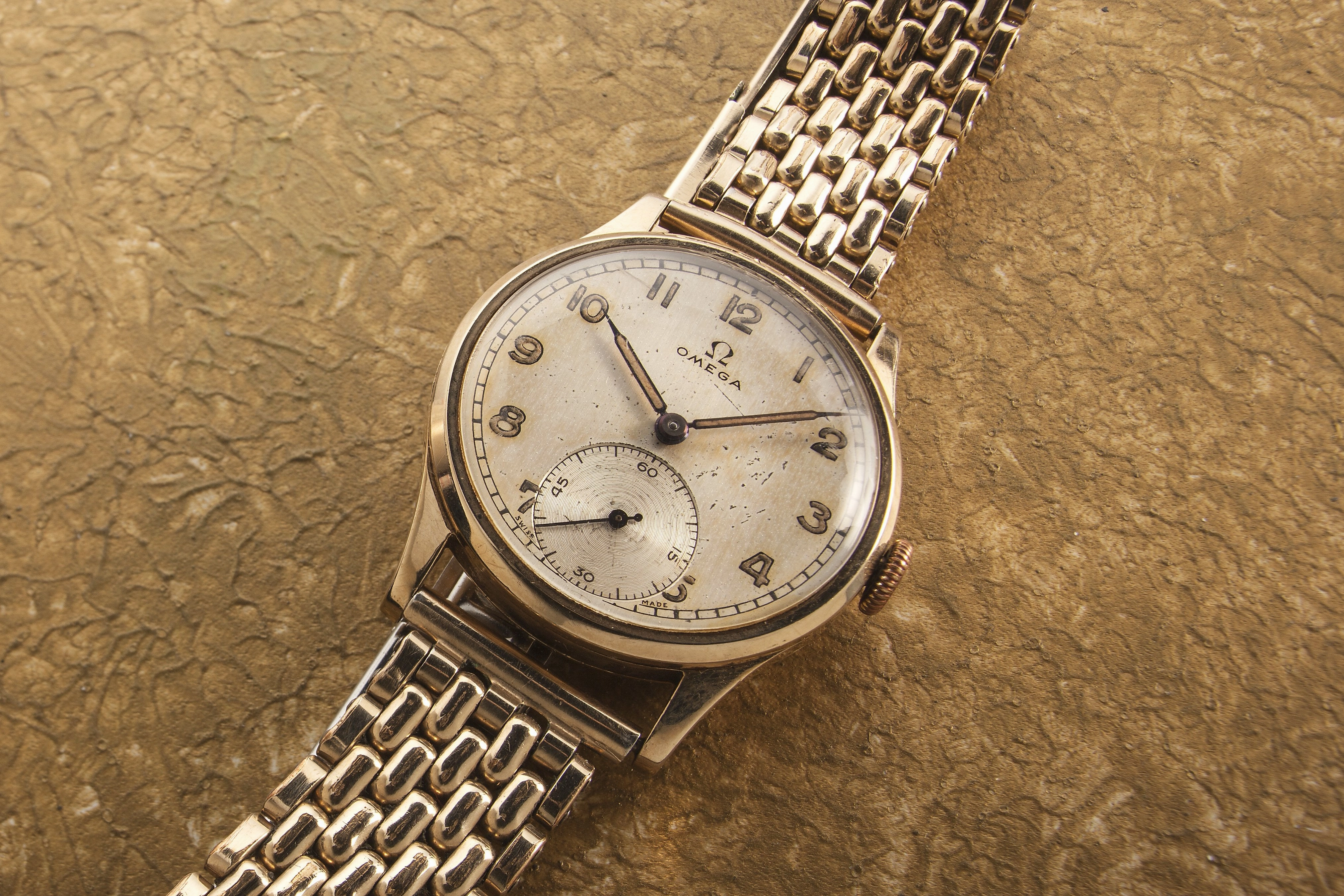 Omega 30 T2 solid gold - SOLD