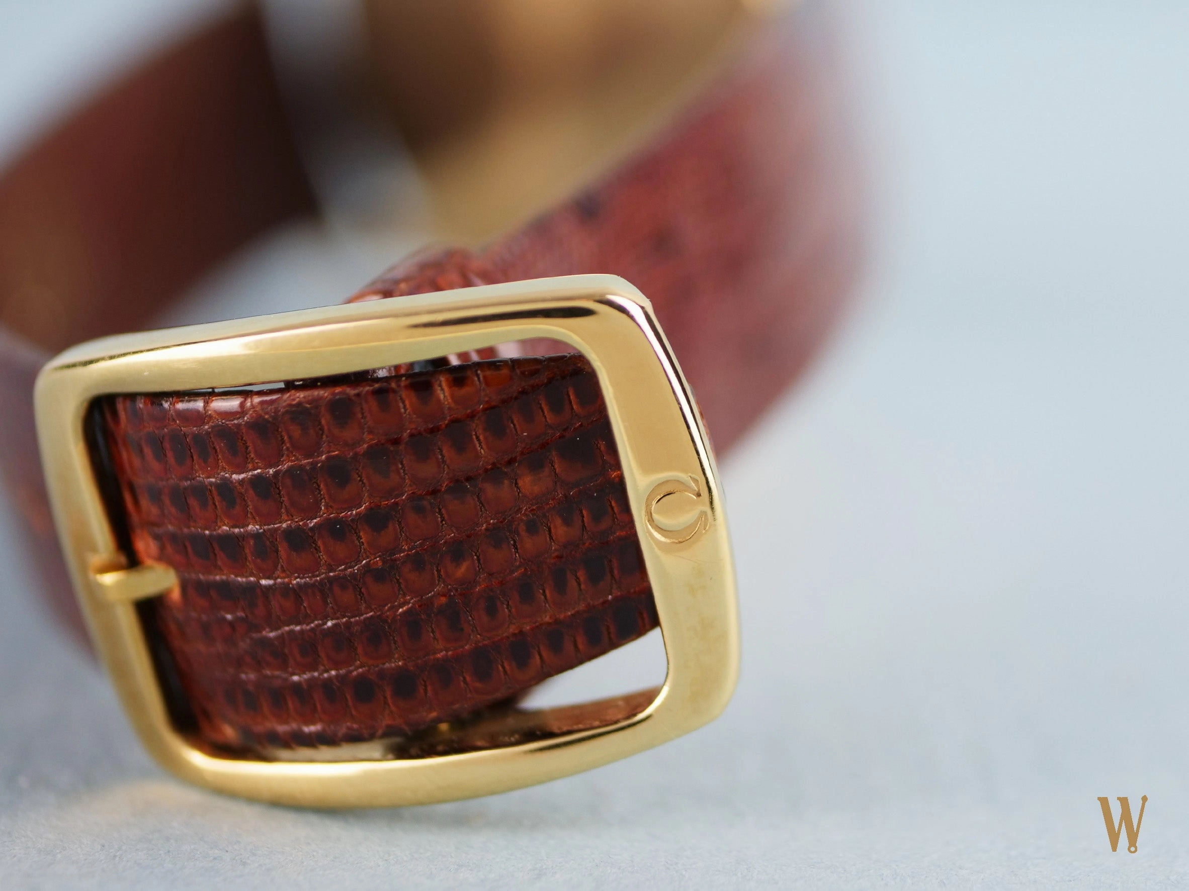 Omega 30T2 Solid Gold Dress Watch