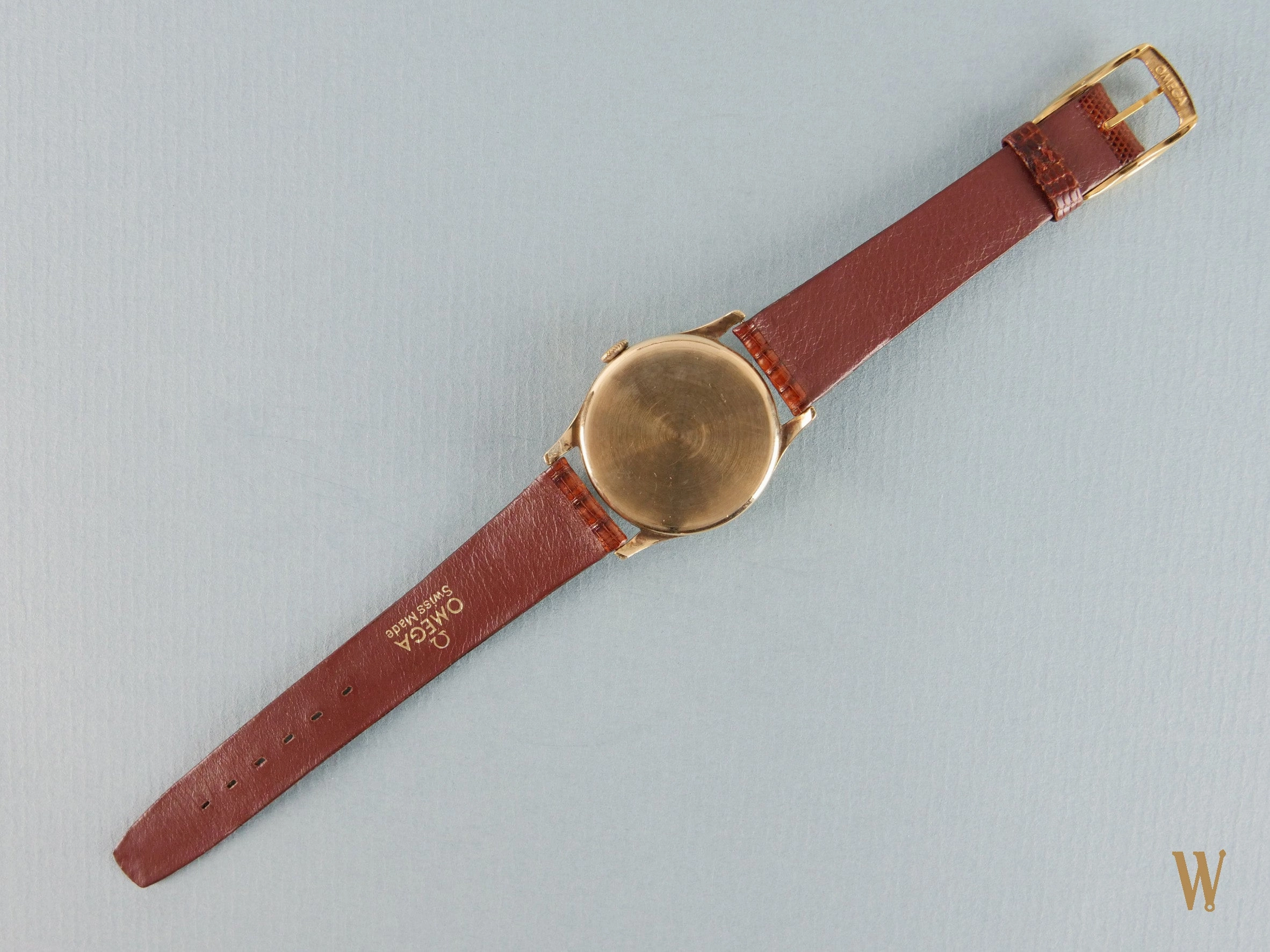 Omega 30T2 Solid Gold Dress Watch