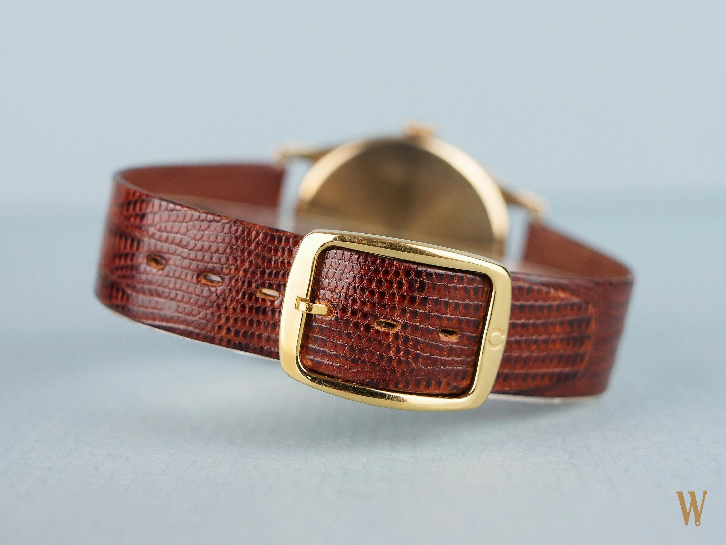 Omega 30T2 Solid Gold Dress Watch