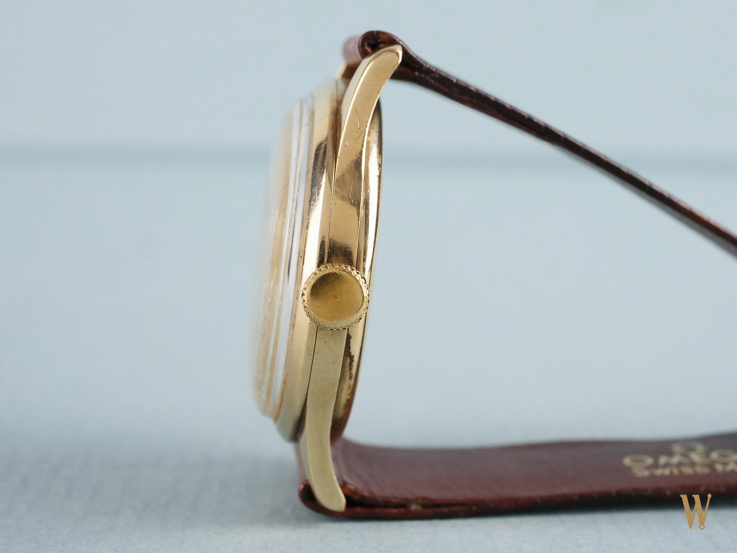 Omega 30T2 Solid Gold Dress Watch