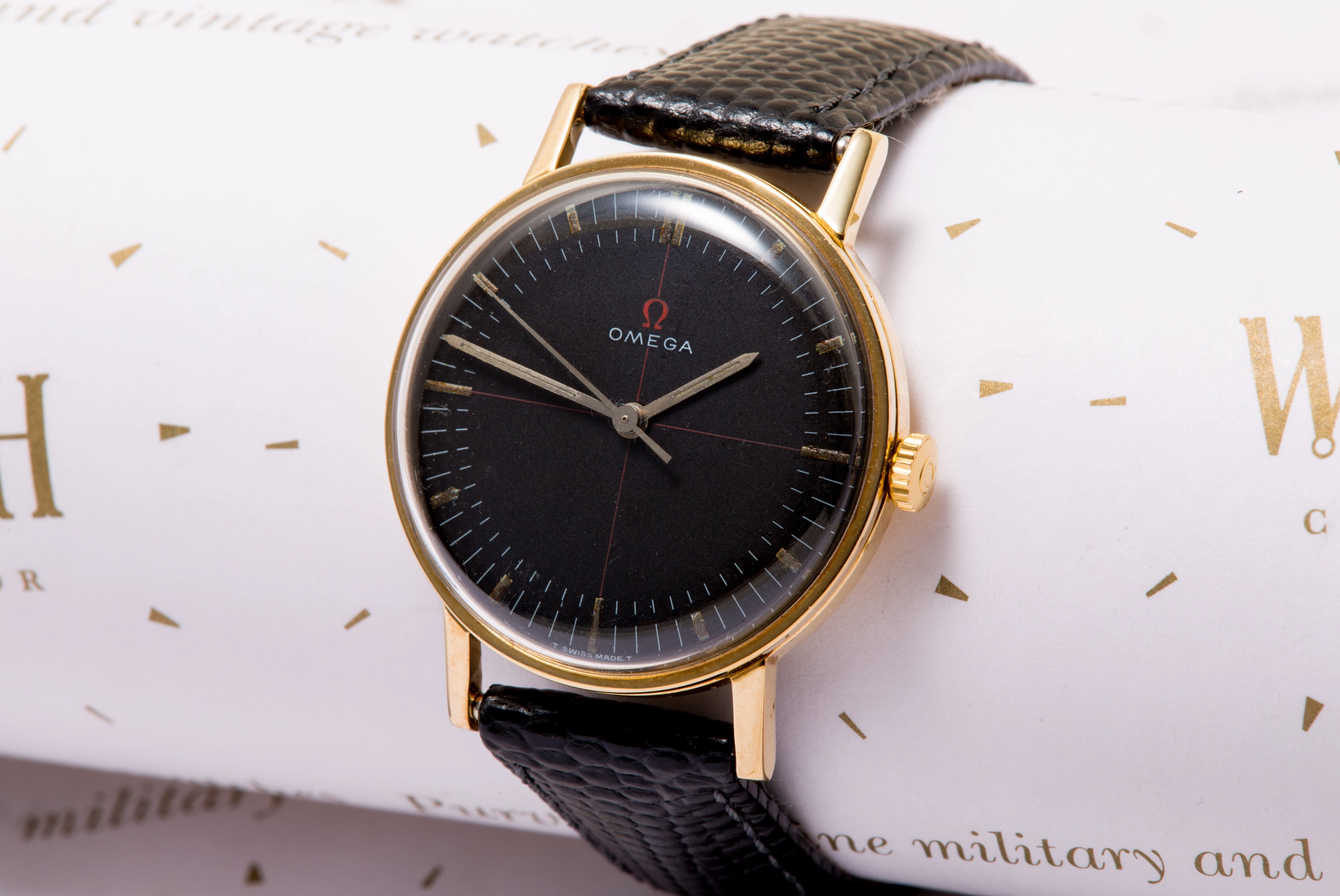 Omega 601 14ct gold SOLD