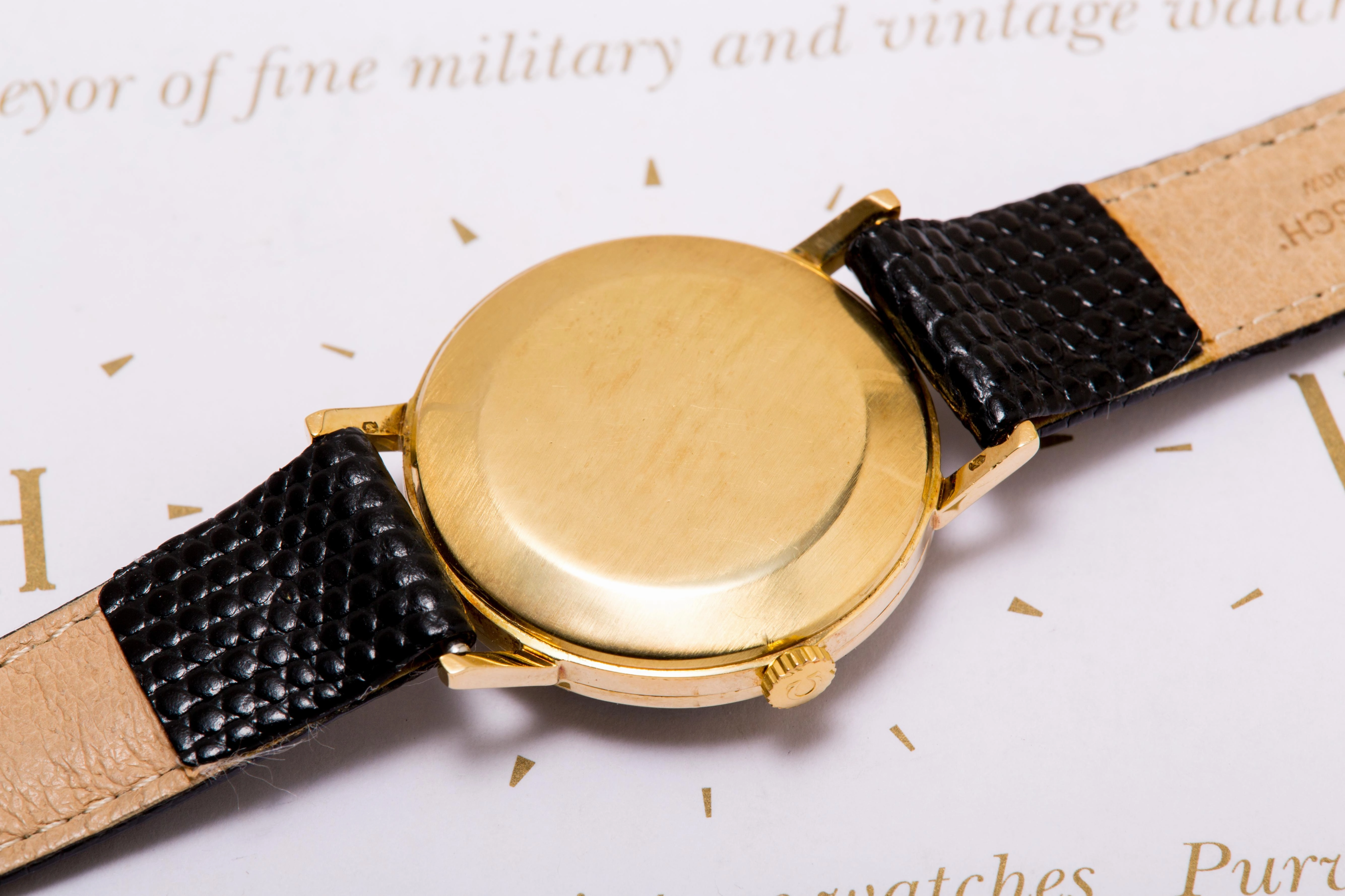 Omega 601 14ct gold SOLD