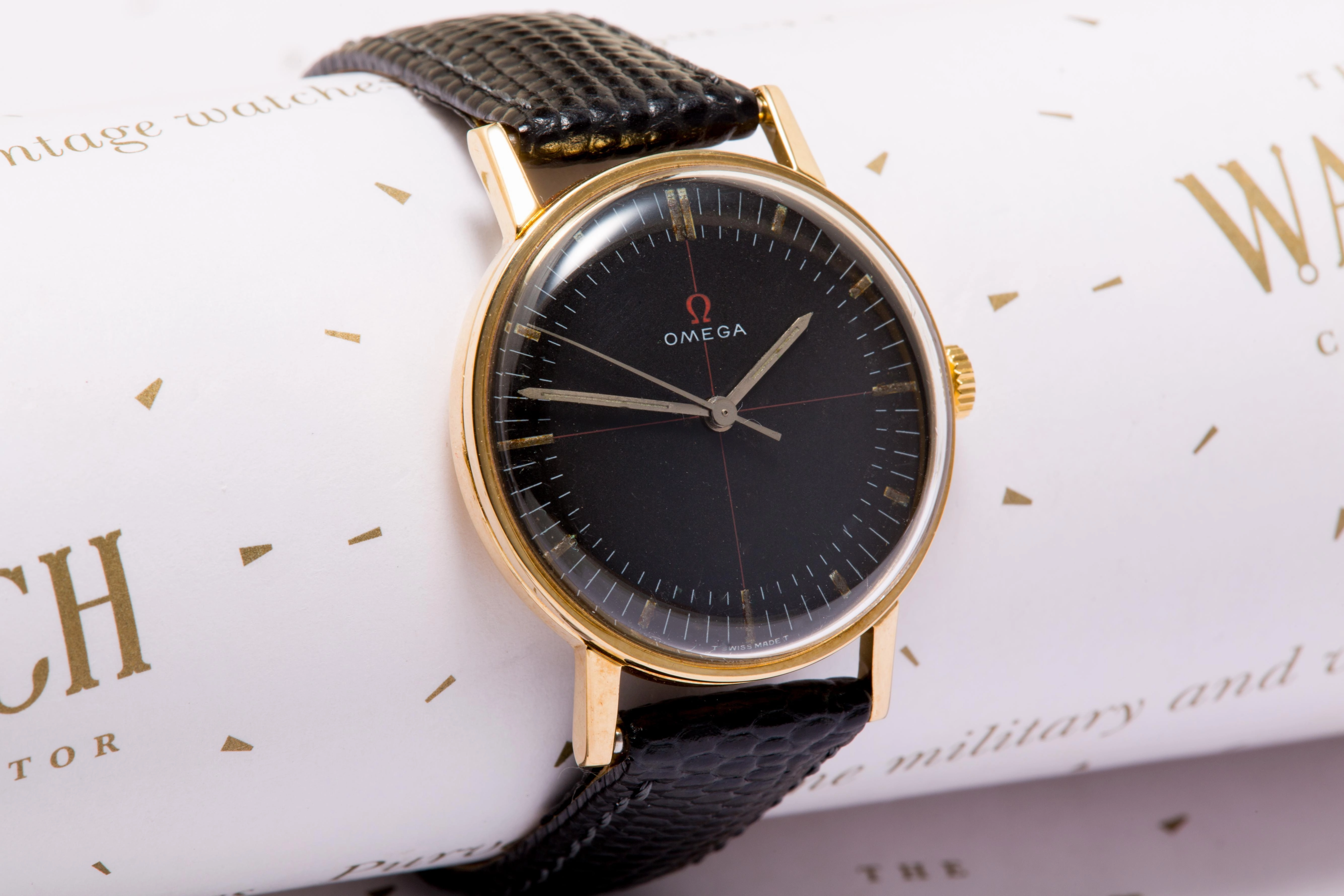 Omega 601 14ct gold SOLD