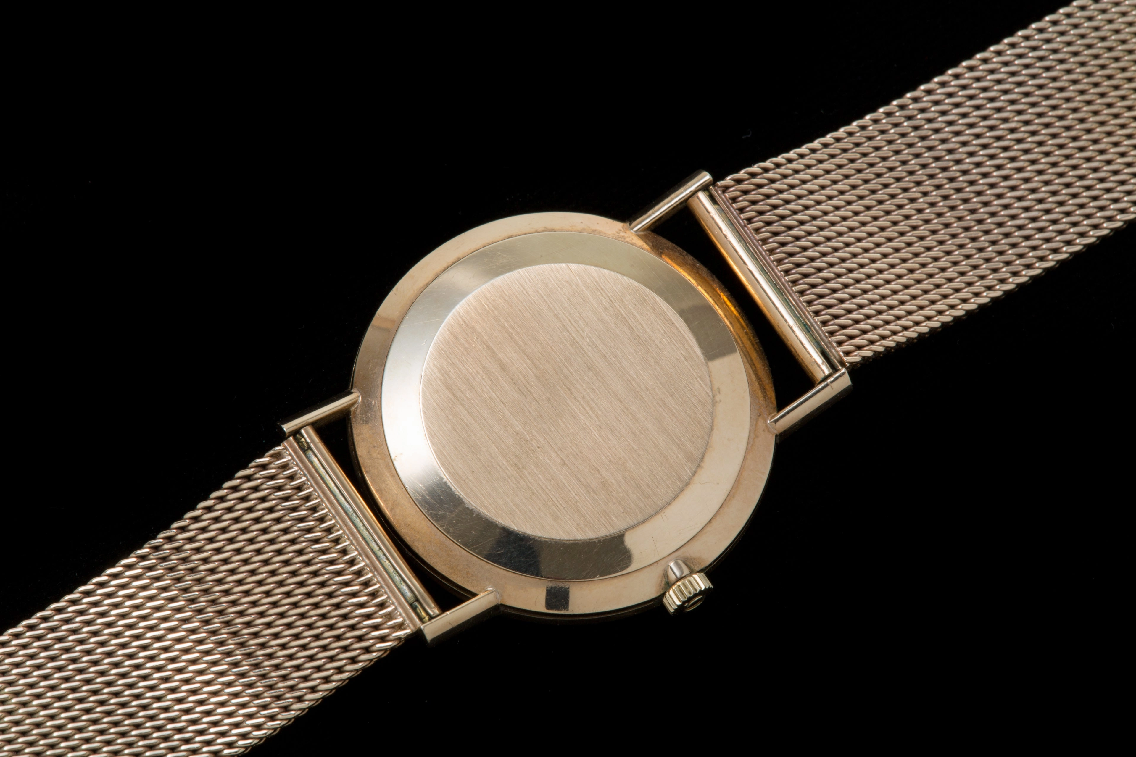 Omega 9 ct gold gents dress watch.