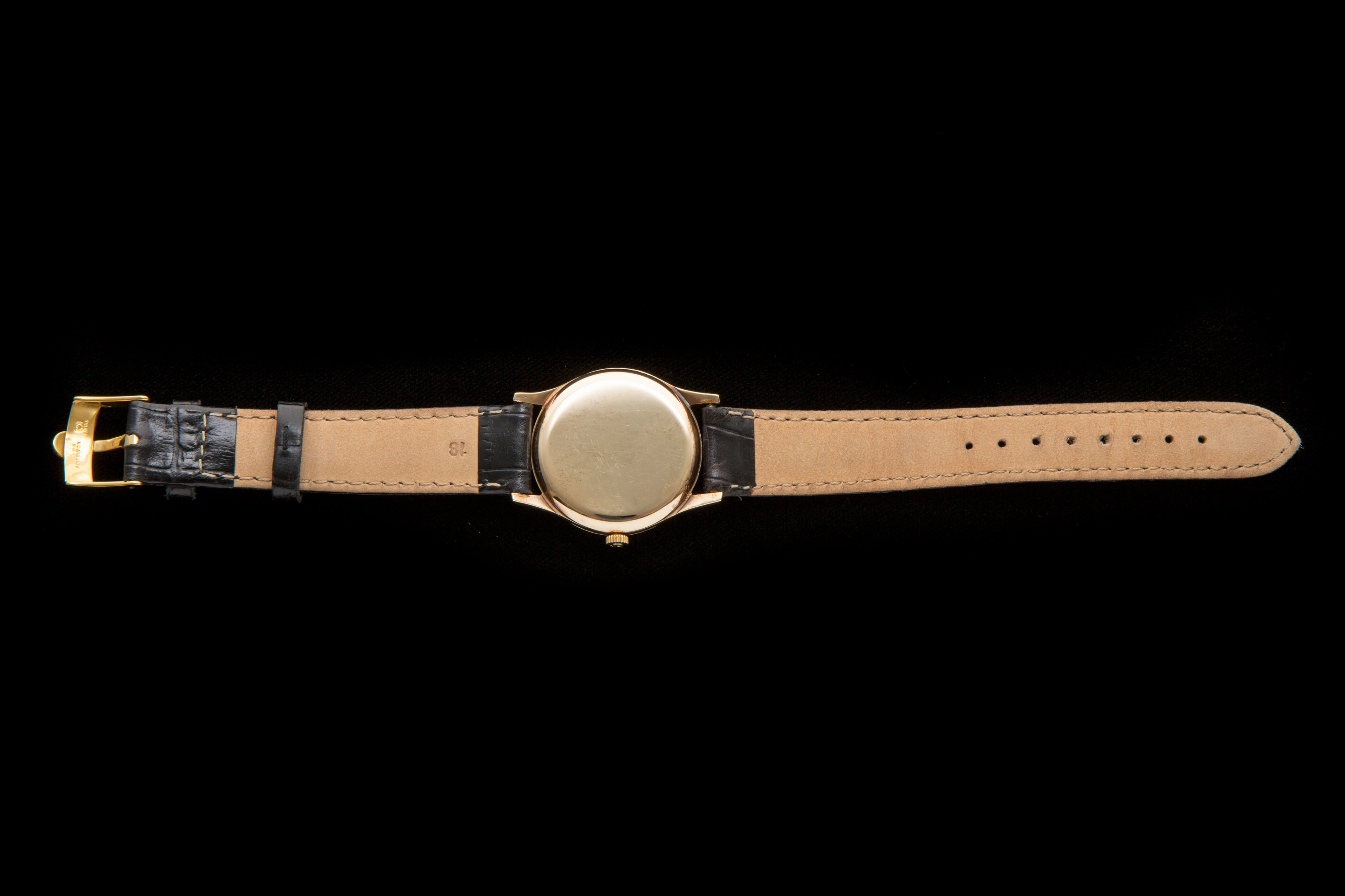 Omega 9 ct gold gents dress watch