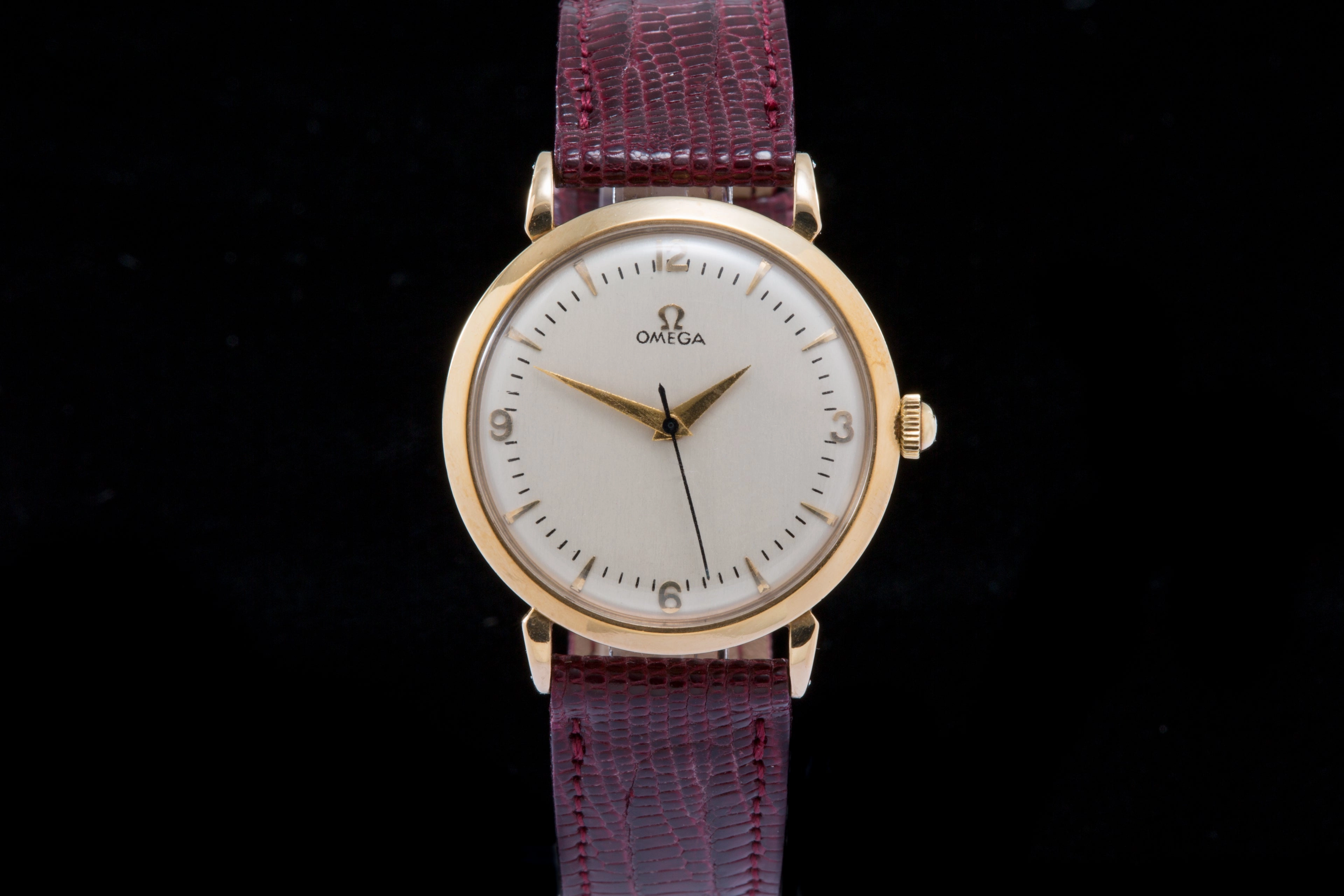 Omega 9 ct Gold vintage dress watch