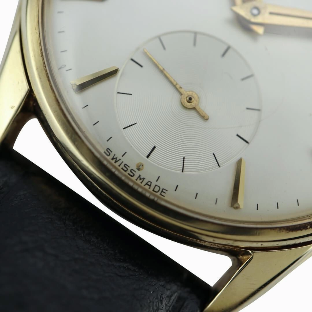 Omega 9ct Gold, Dennison Case, 1960 Men's Vintage Watch