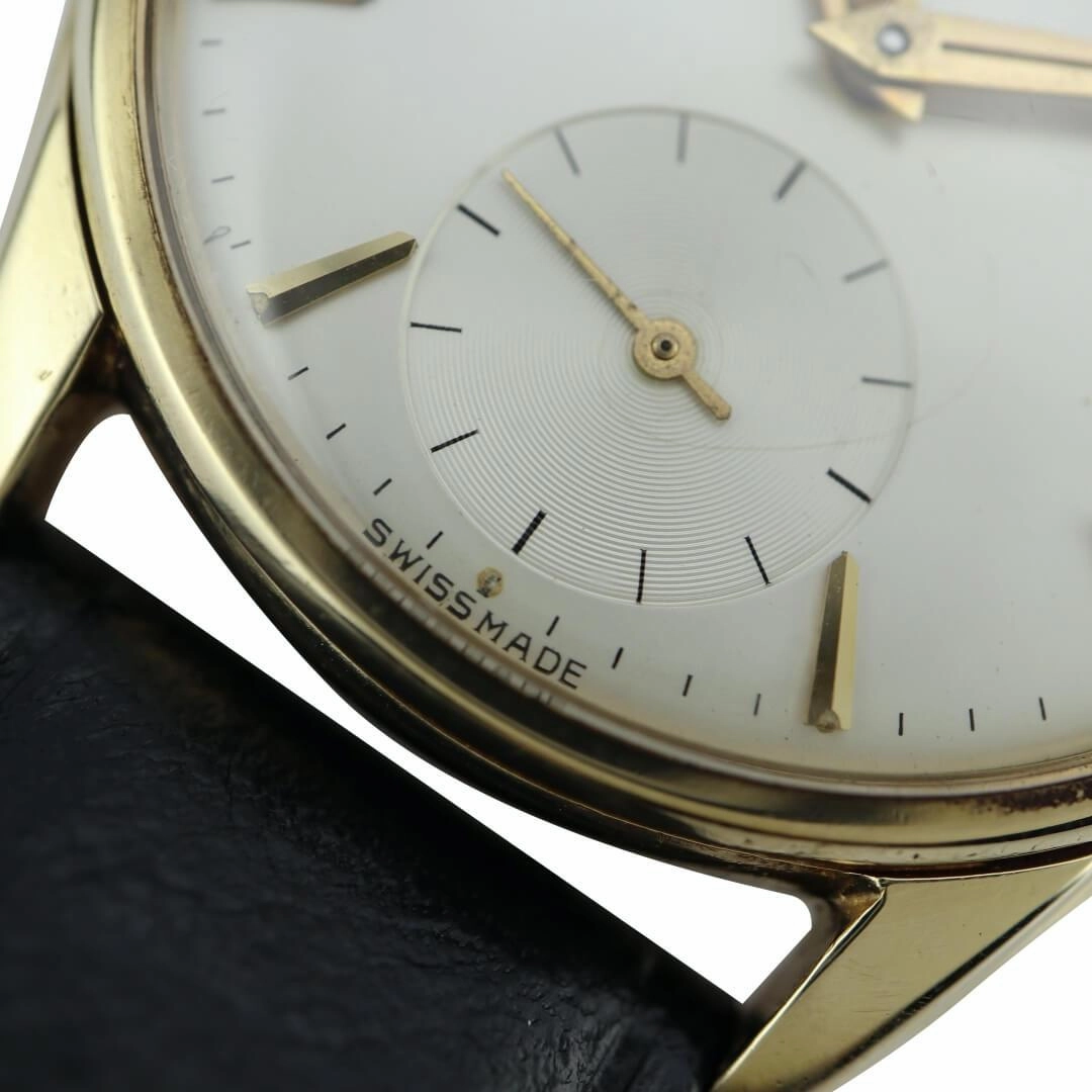 Omega 9ct Gold, Dennison Case, 1960 Men's Vintage Watch