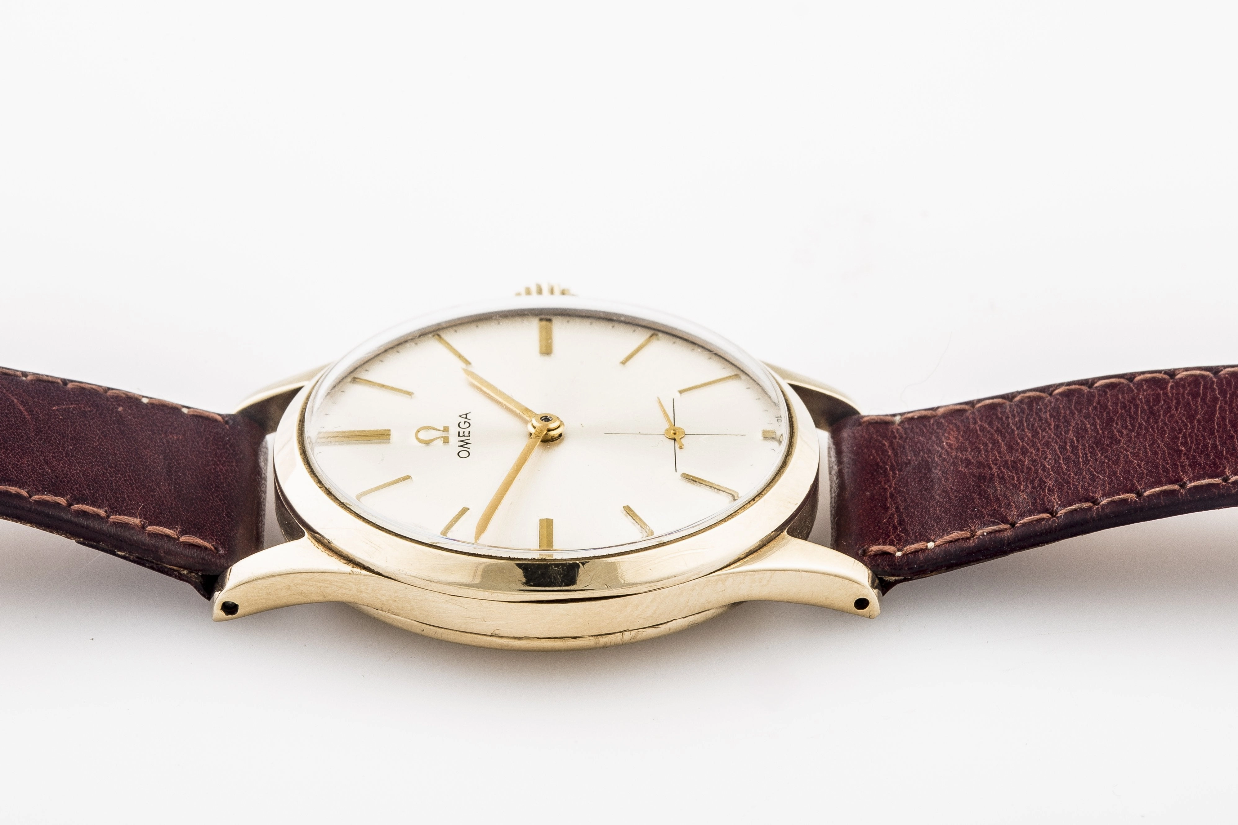Omega 9ct gold manual wind SOLD