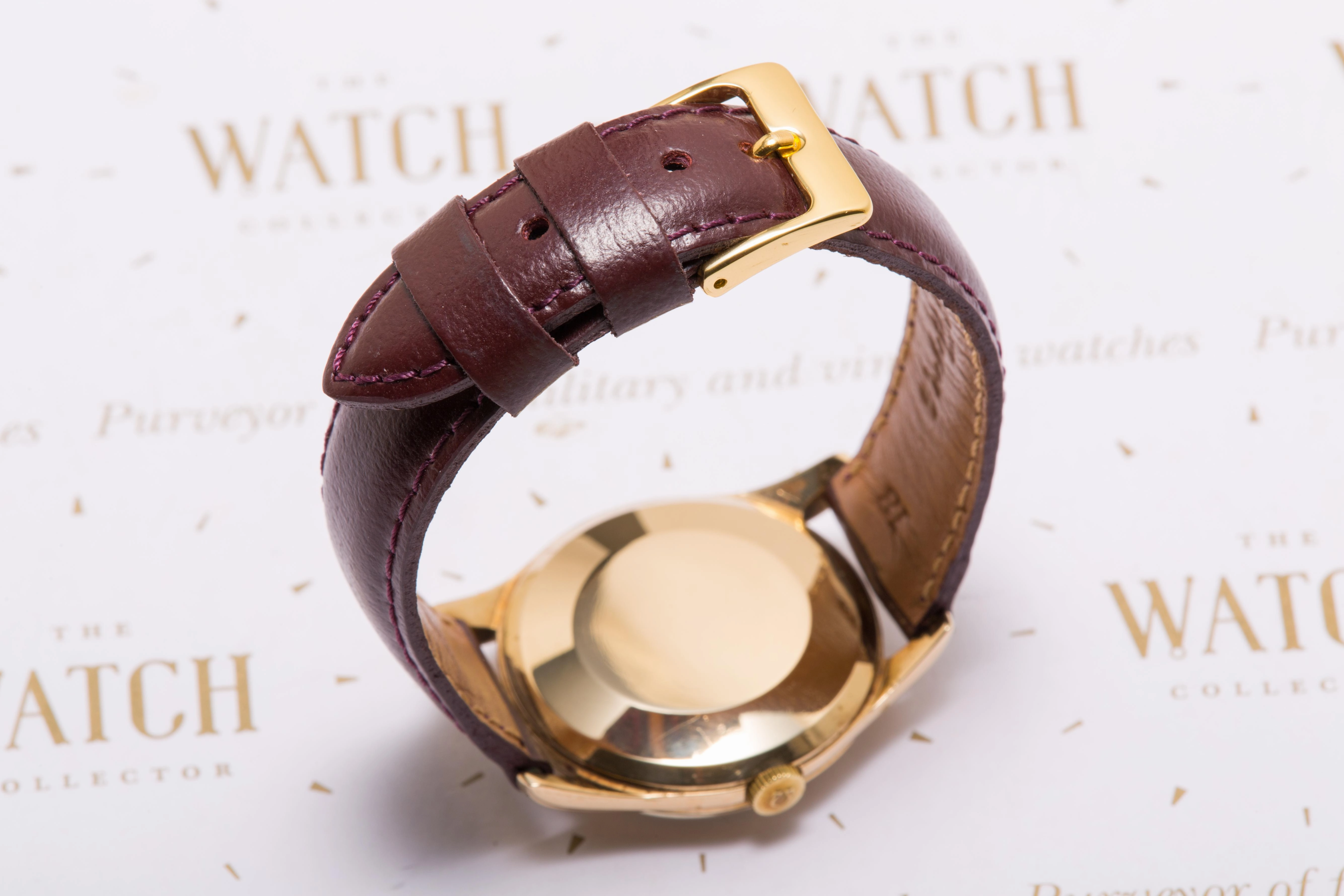 Omega 9ct gold vintage dress watch