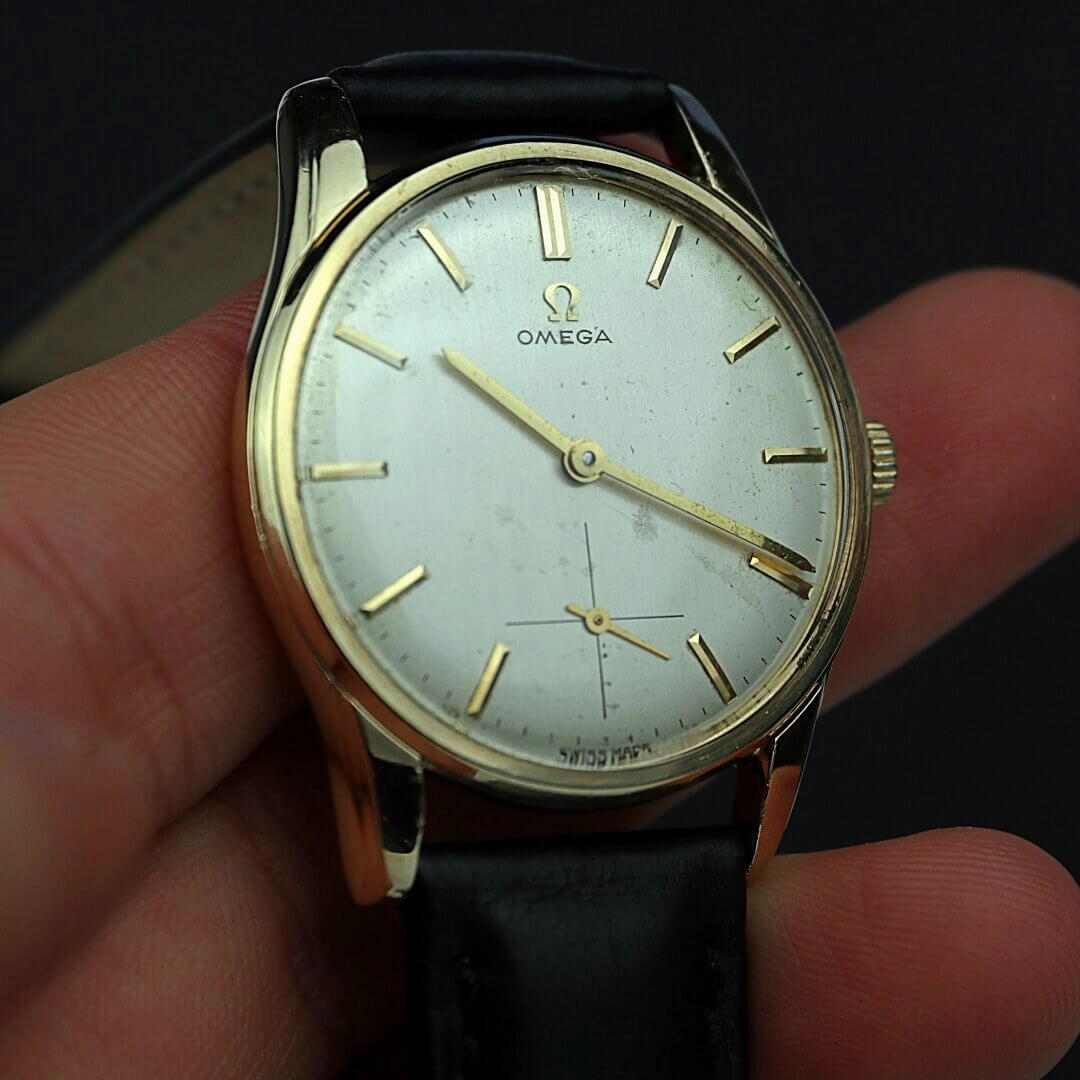 Omega 9k Gold. 1964 Vintage Watch
