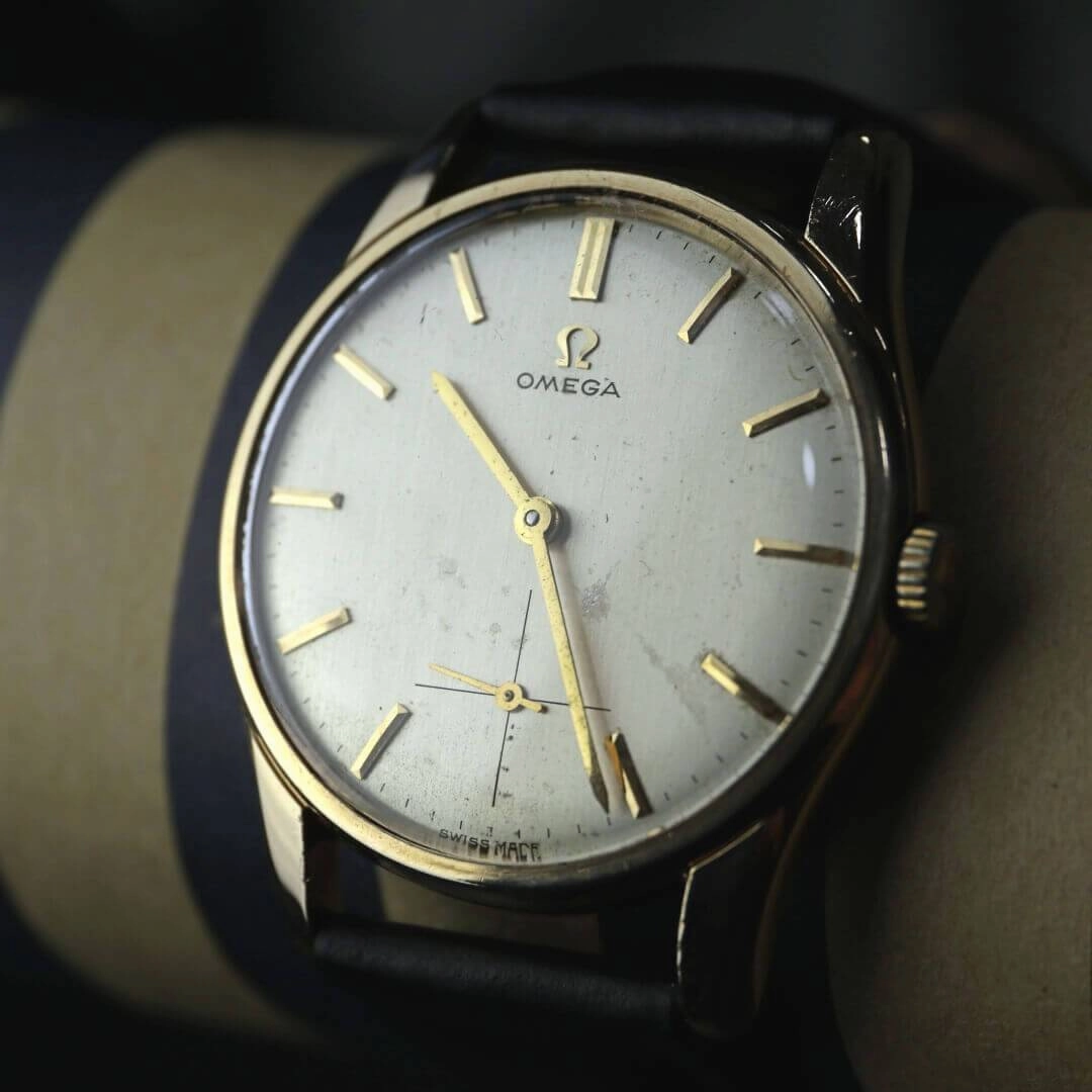 Omega 9k Gold. 1964 Vintage Watch