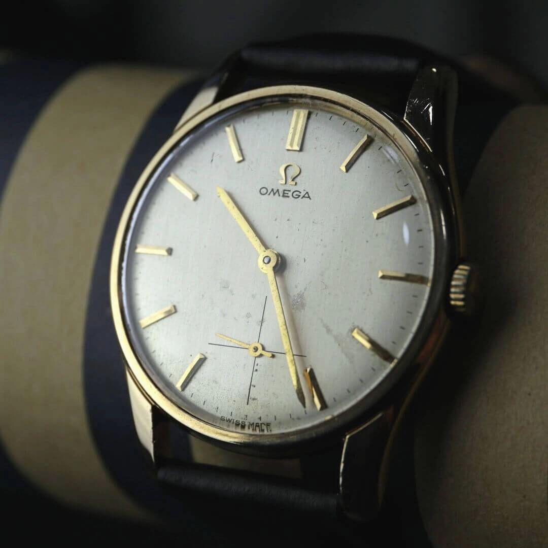 Omega 9k Gold. 1964 Vintage Watch
