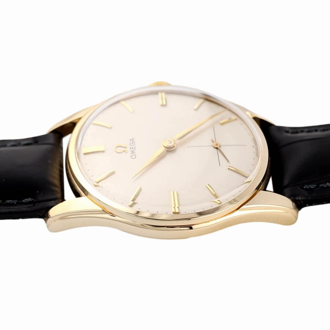 Omega 9k Gold Dress Watch, 1959