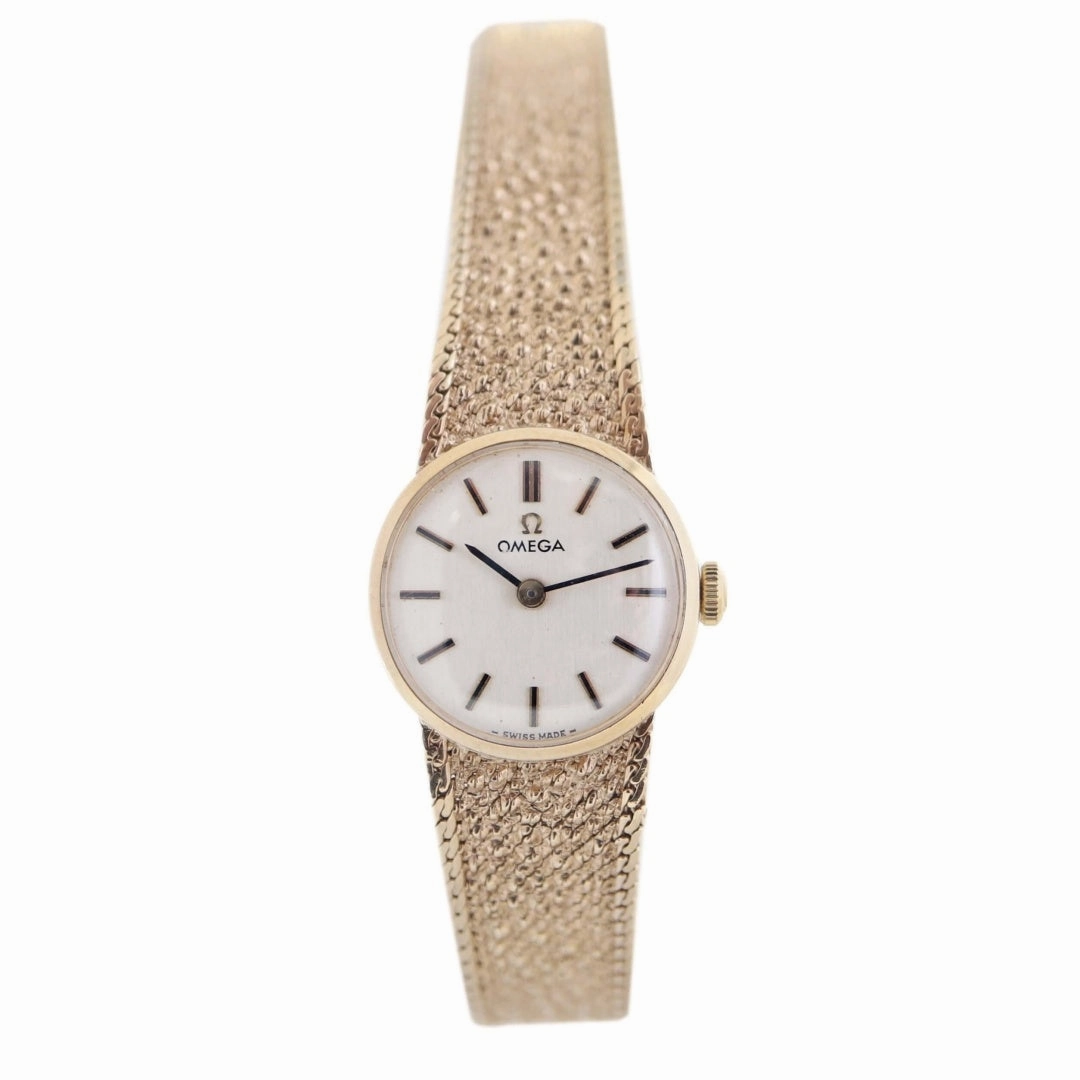 Omega 9k Gold Ladies Cocktail Watch, 1972