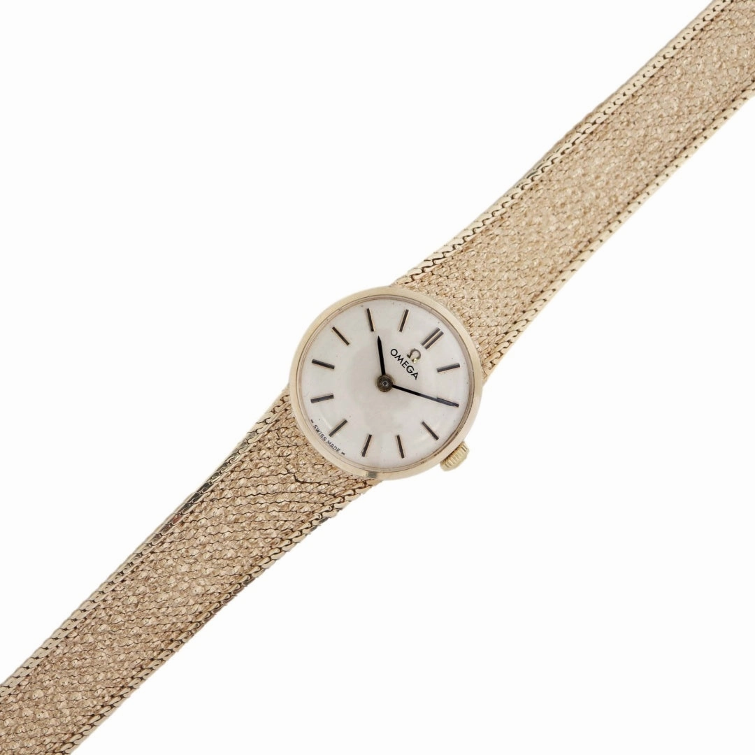 Omega 9k Gold Ladies Cocktail Watch, 1972