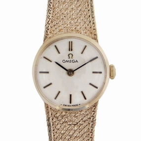 Omega 9k Gold Ladies Cocktail Watch, 1972