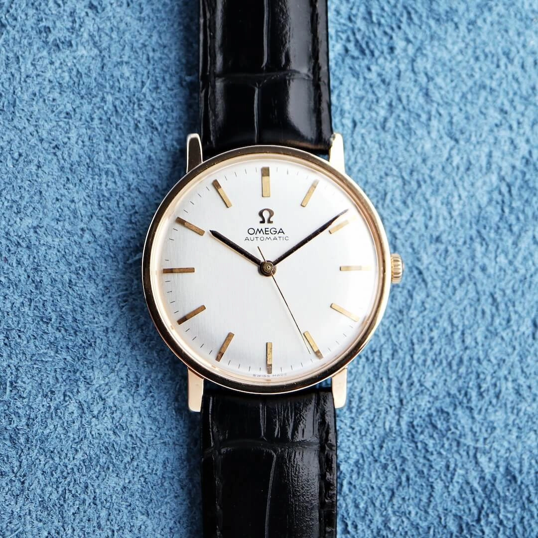 Omega Automatic Ref.161.009 18k Gold Men's Vintage Watch
