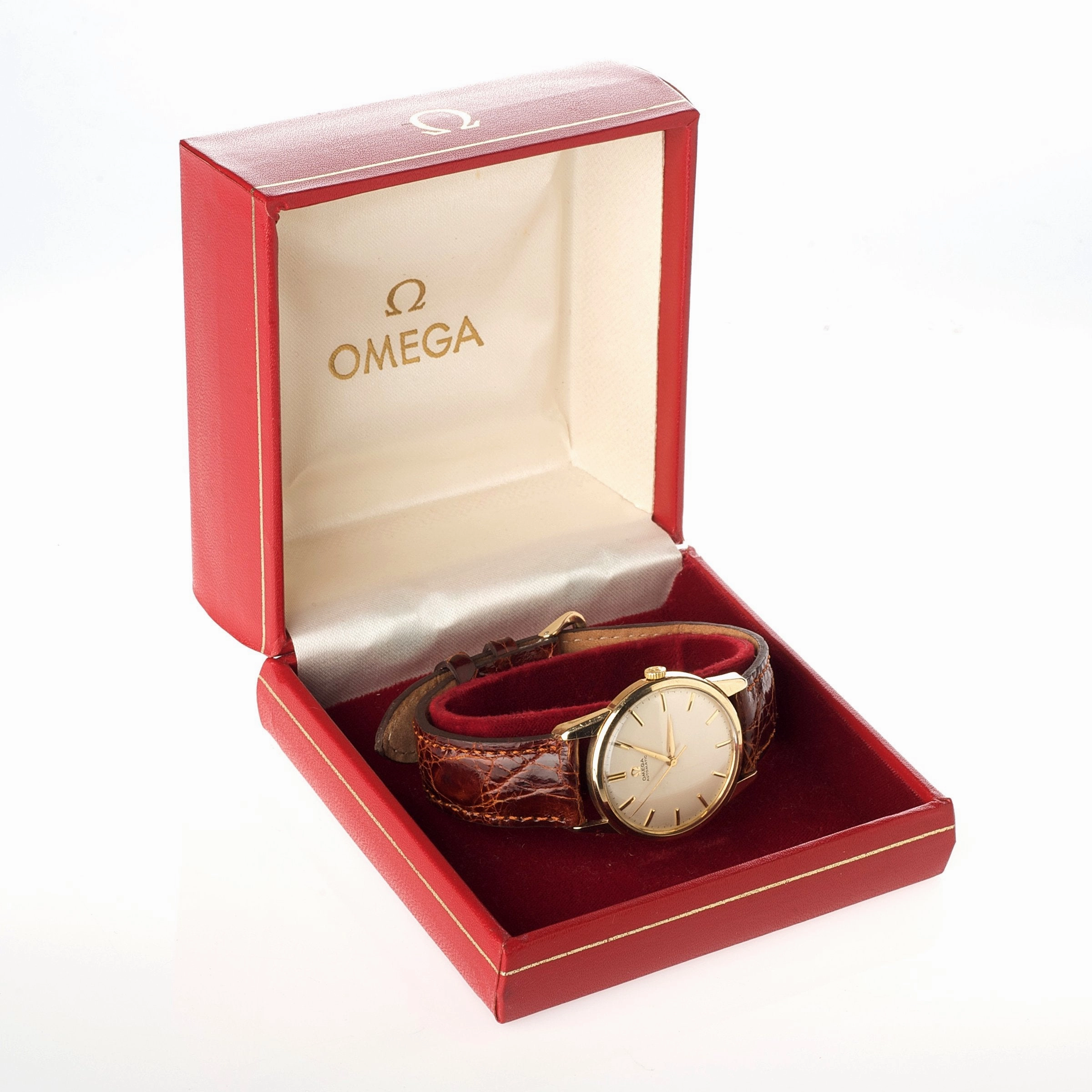 Omega Automatic solid gold sold