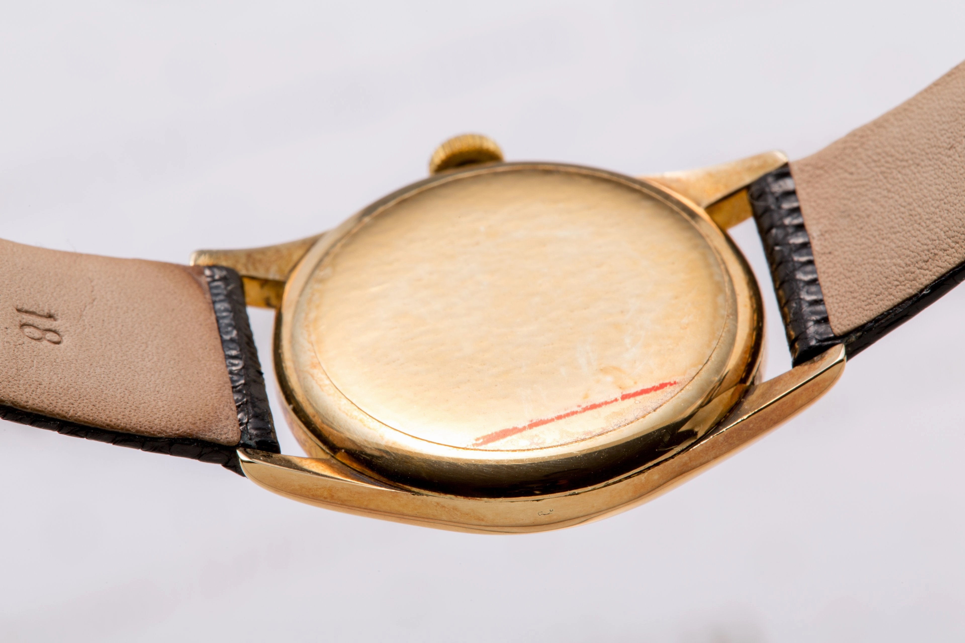 Omega Cal 265 "Tressor" solid 14 ct gold SOLD