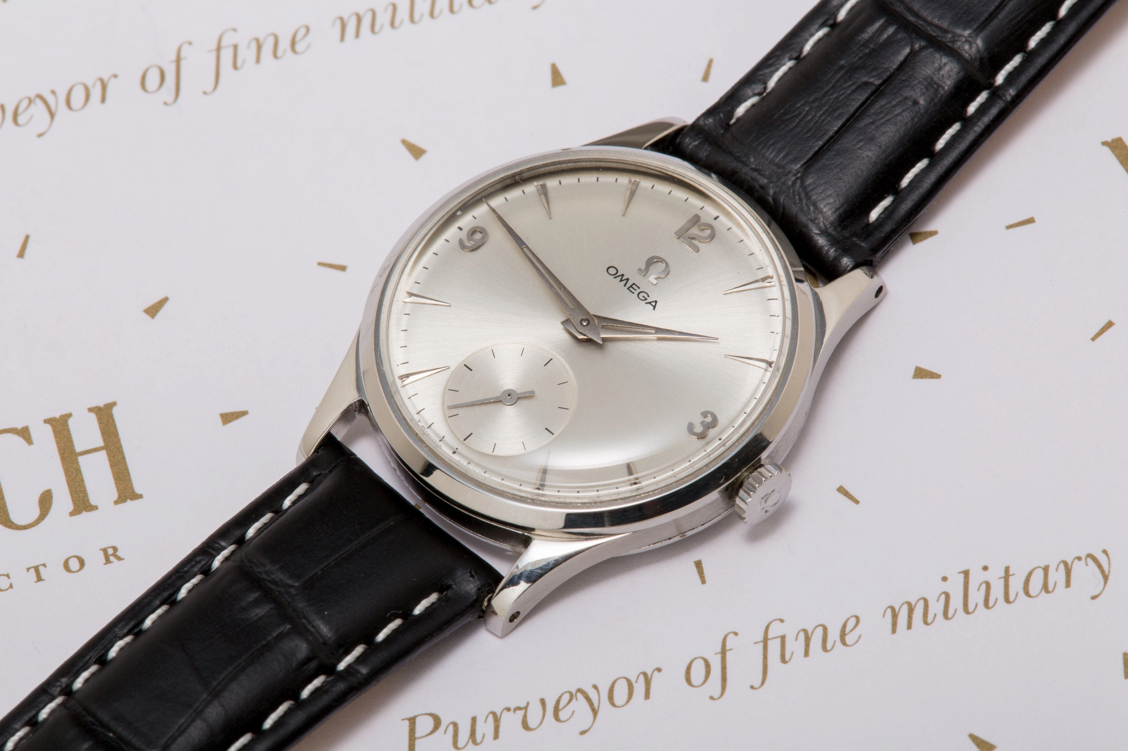 Omega cal 266 Dennison case - SOLD