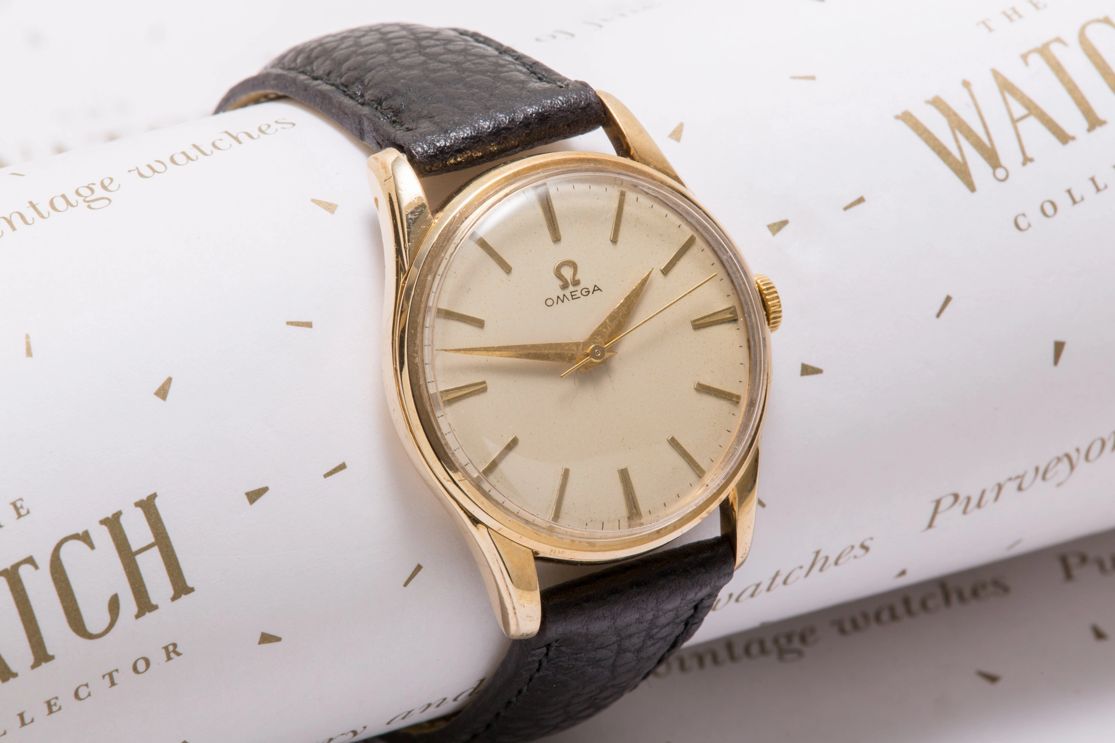 Omega Cal 286  9 ct Gold Denison case - SOLD