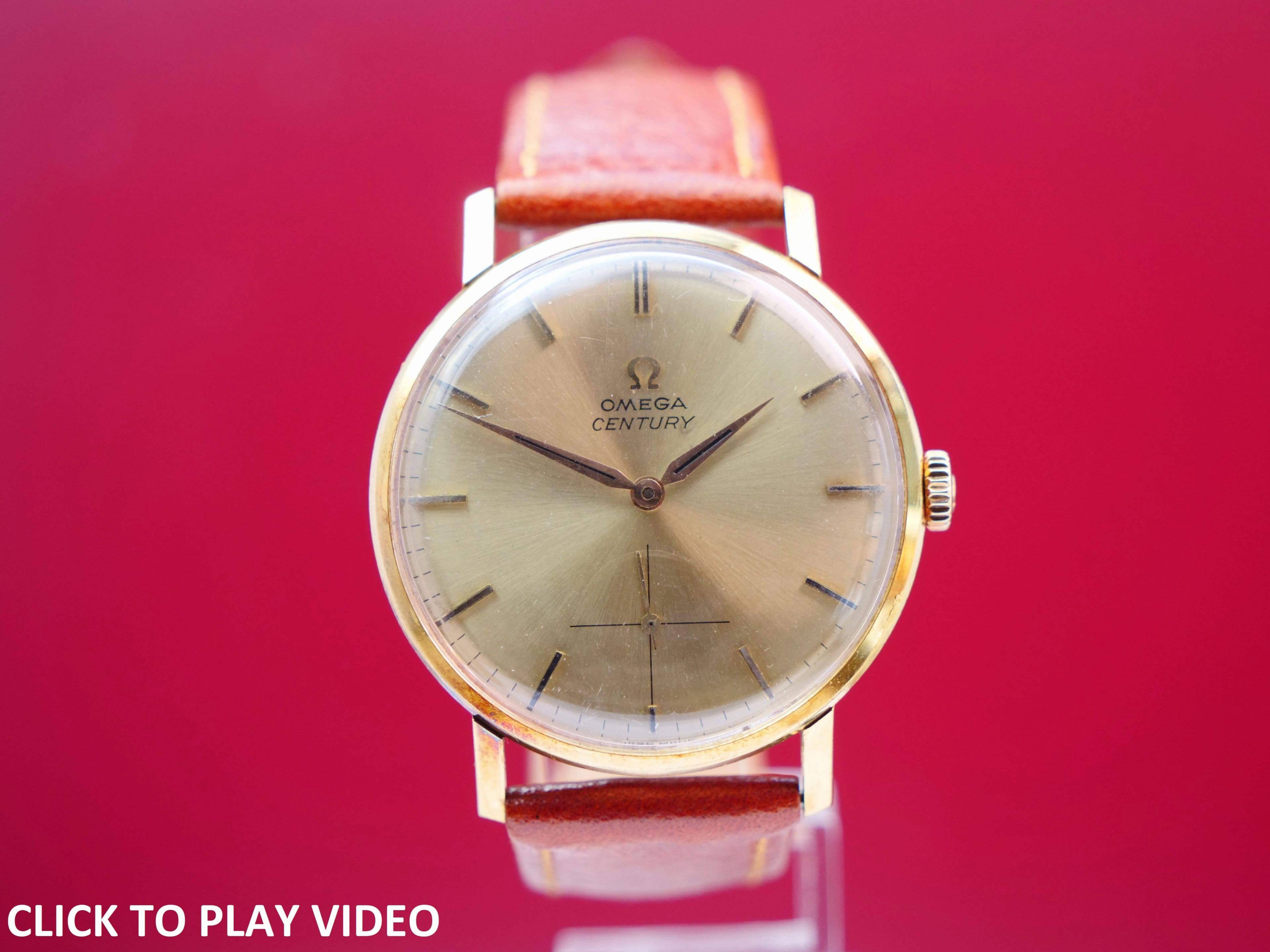 Omega Century 18ct gold