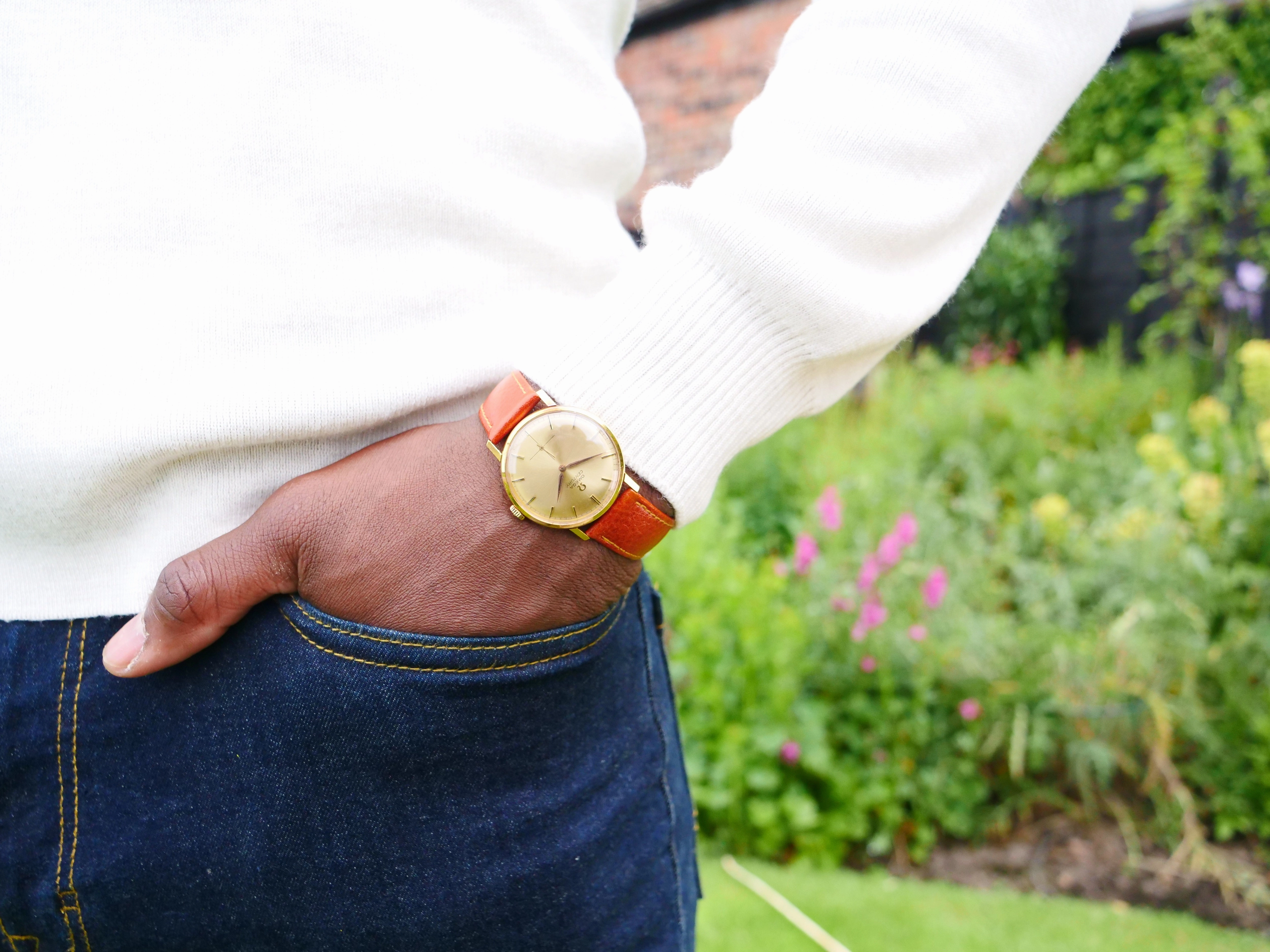 Omega Century 18ct gold