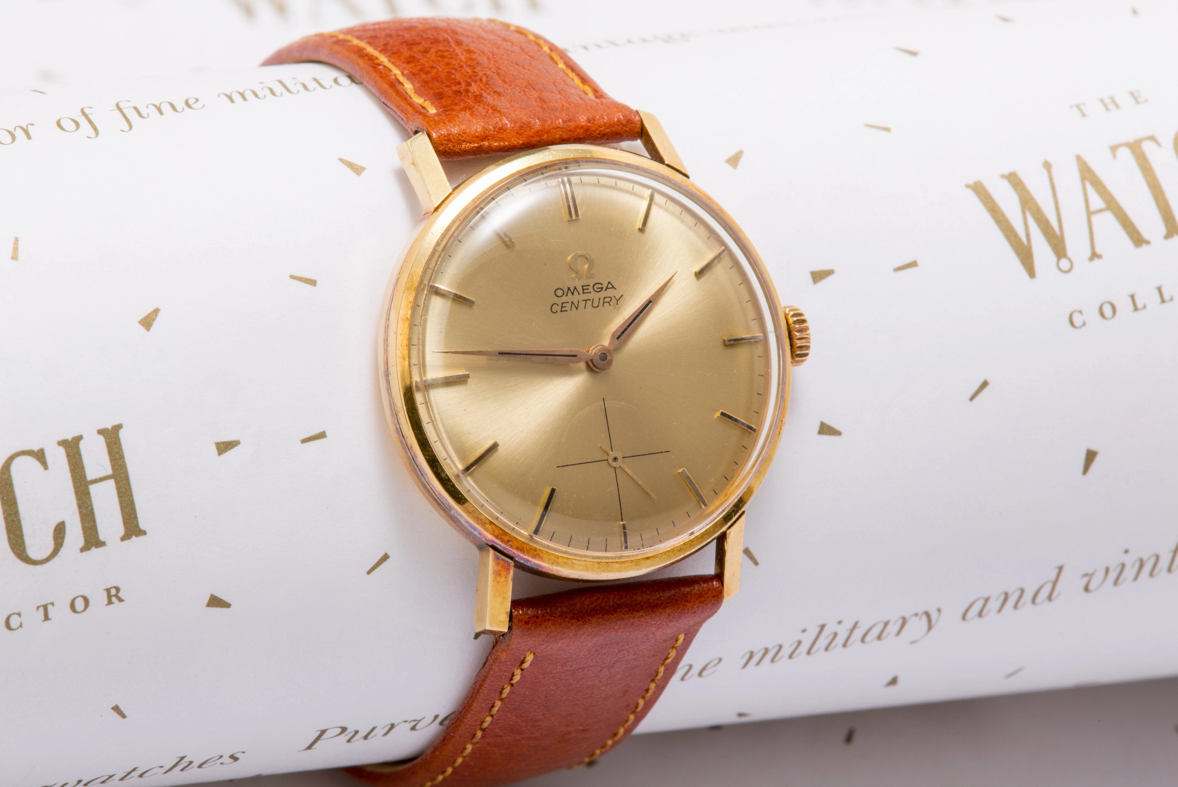 Omega Century 18ct gold