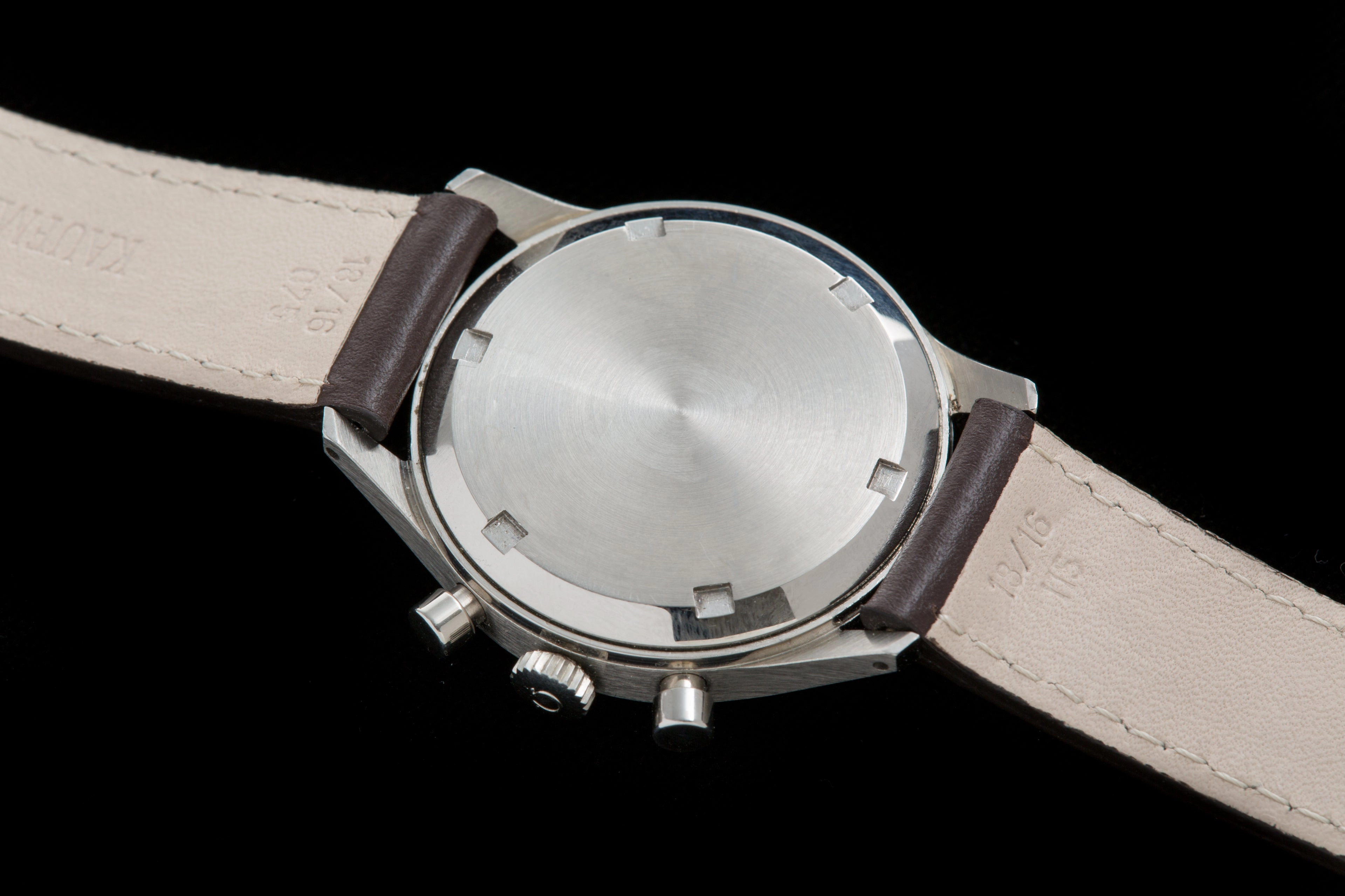 Omega chronograph Ref 2451 with extract from the archives