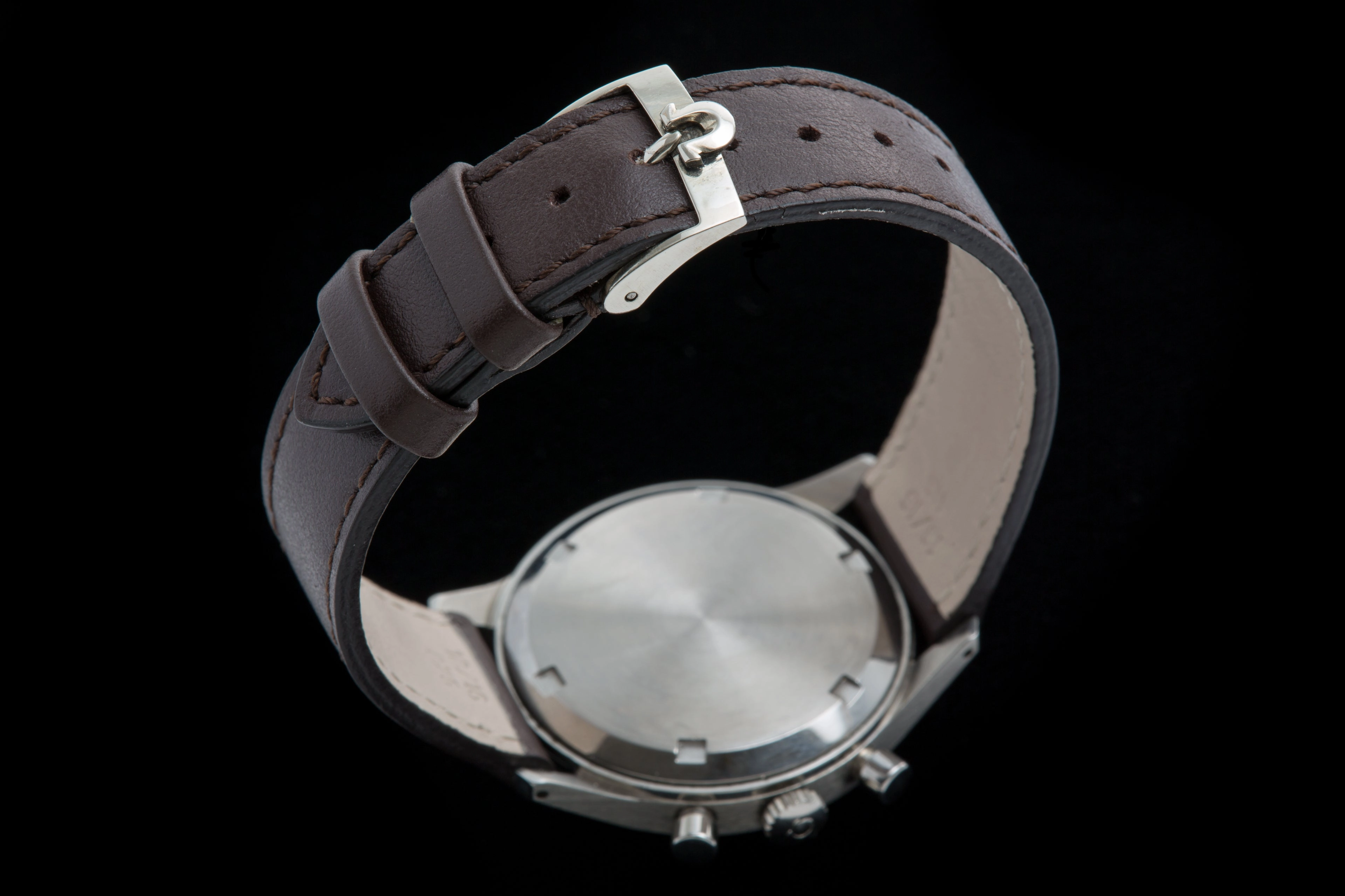 Omega chronograph Ref 2451 with extract from the archives