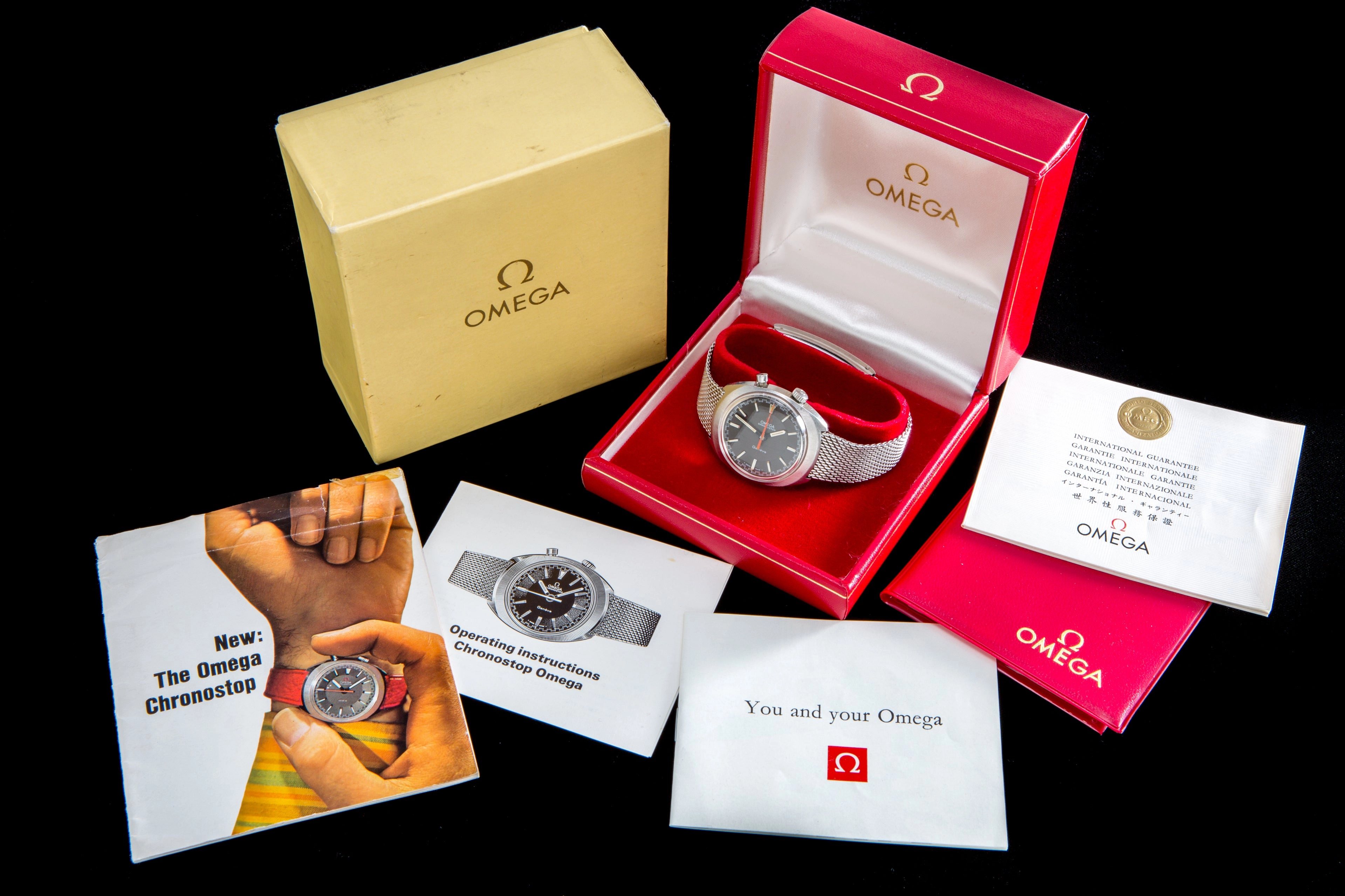Omega Chronostop Driver collectors set