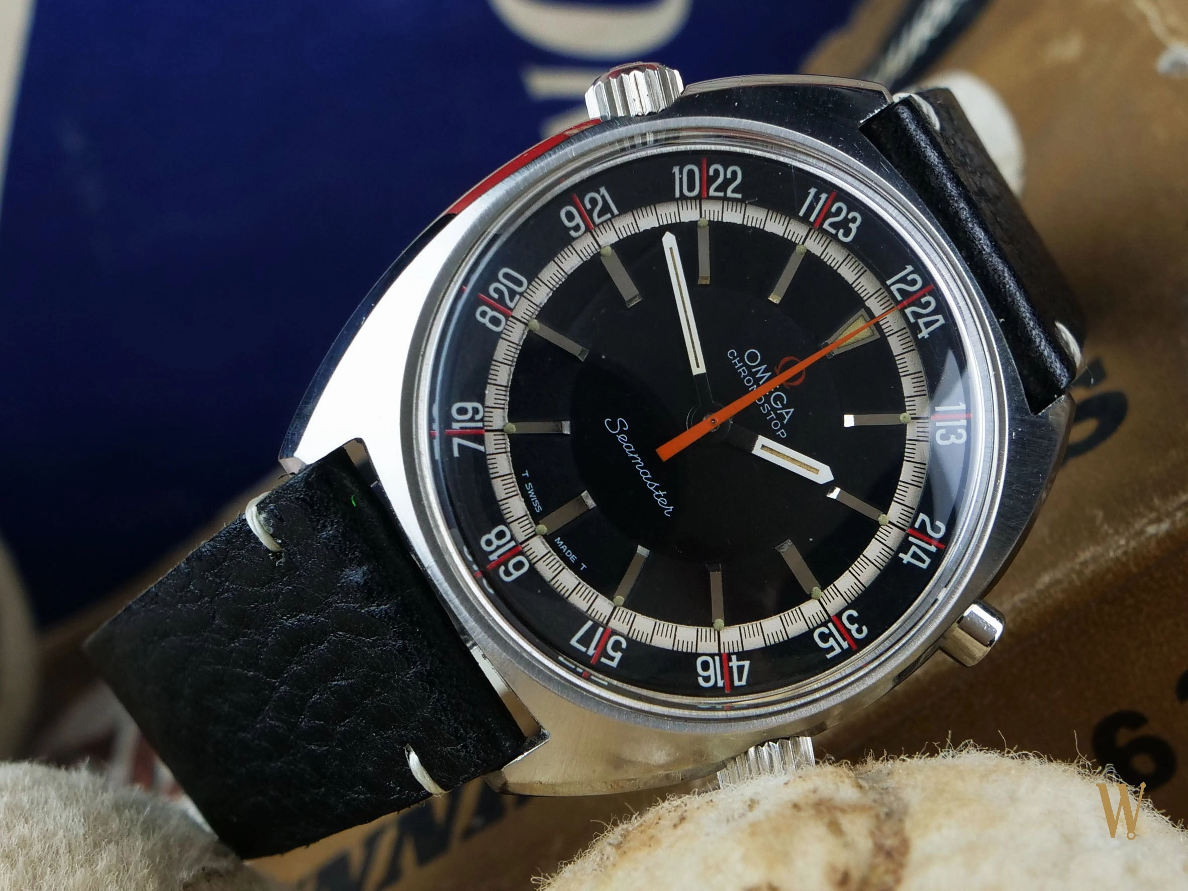 Omega Chronostop Jumbo Pilot Line