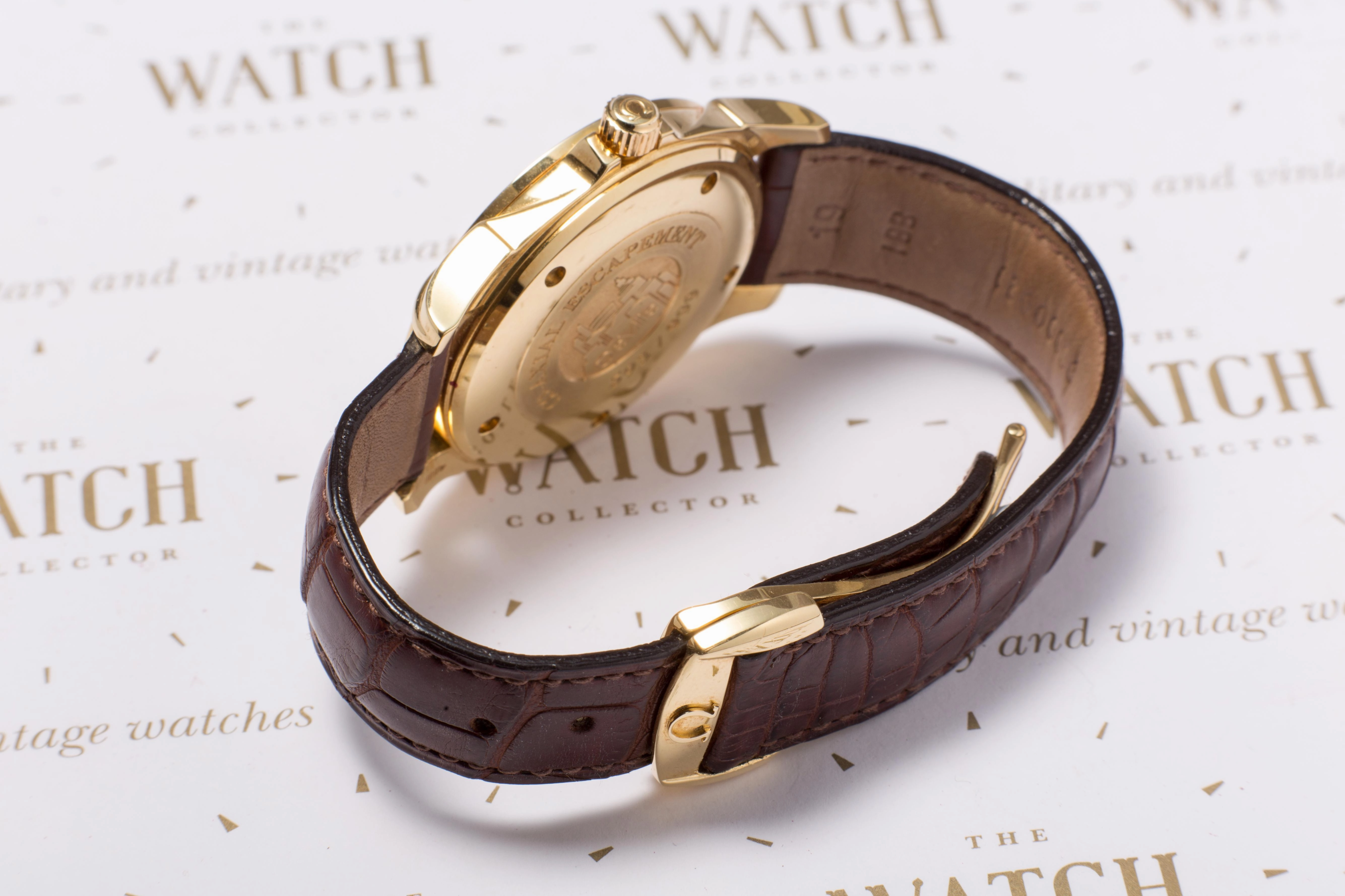 Omega Coaxial chronometer 18ct Gold SOLD