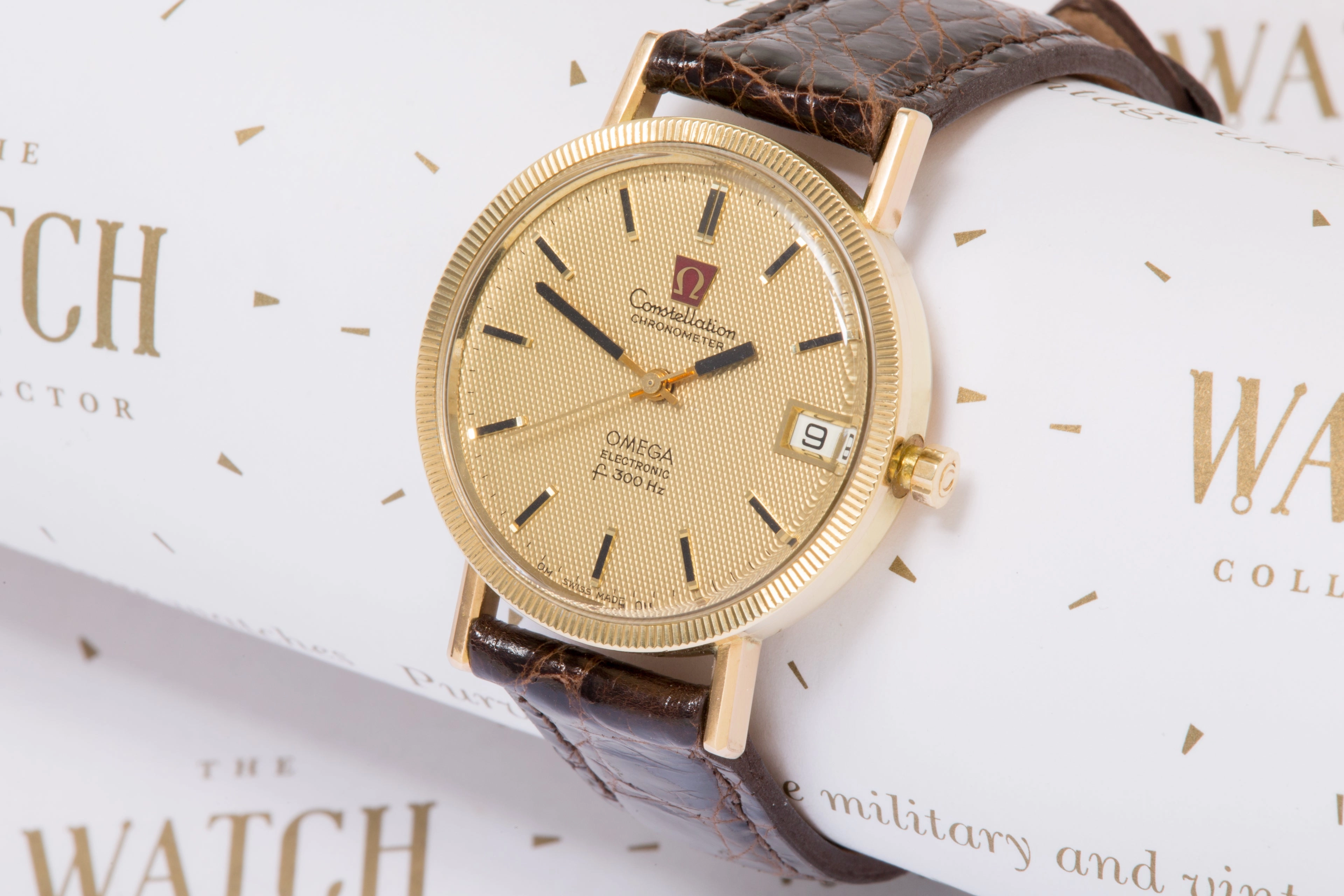 Omega Constellation 18ct gold SOLD