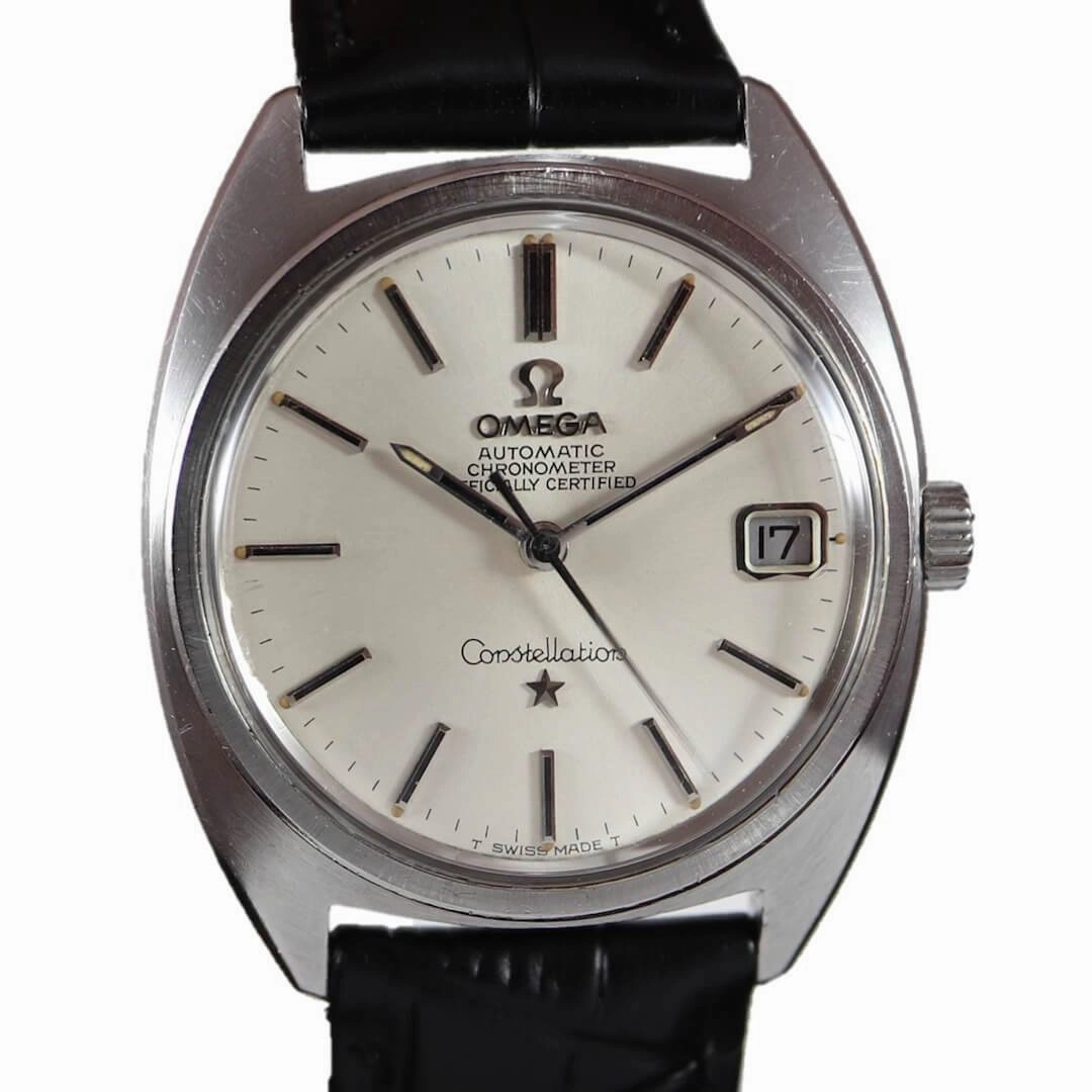 Omega Constellation C Chronometer Ref. 168.017 steel men's vintage watch, circa 1968 1969