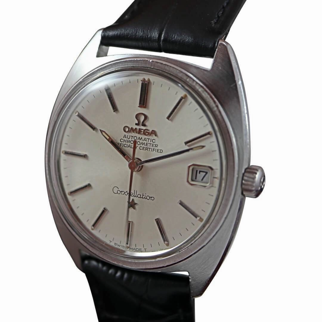 Omega Constellation C Chronometer Ref. 168.017 steel men's vintage watch, circa 1968 1969