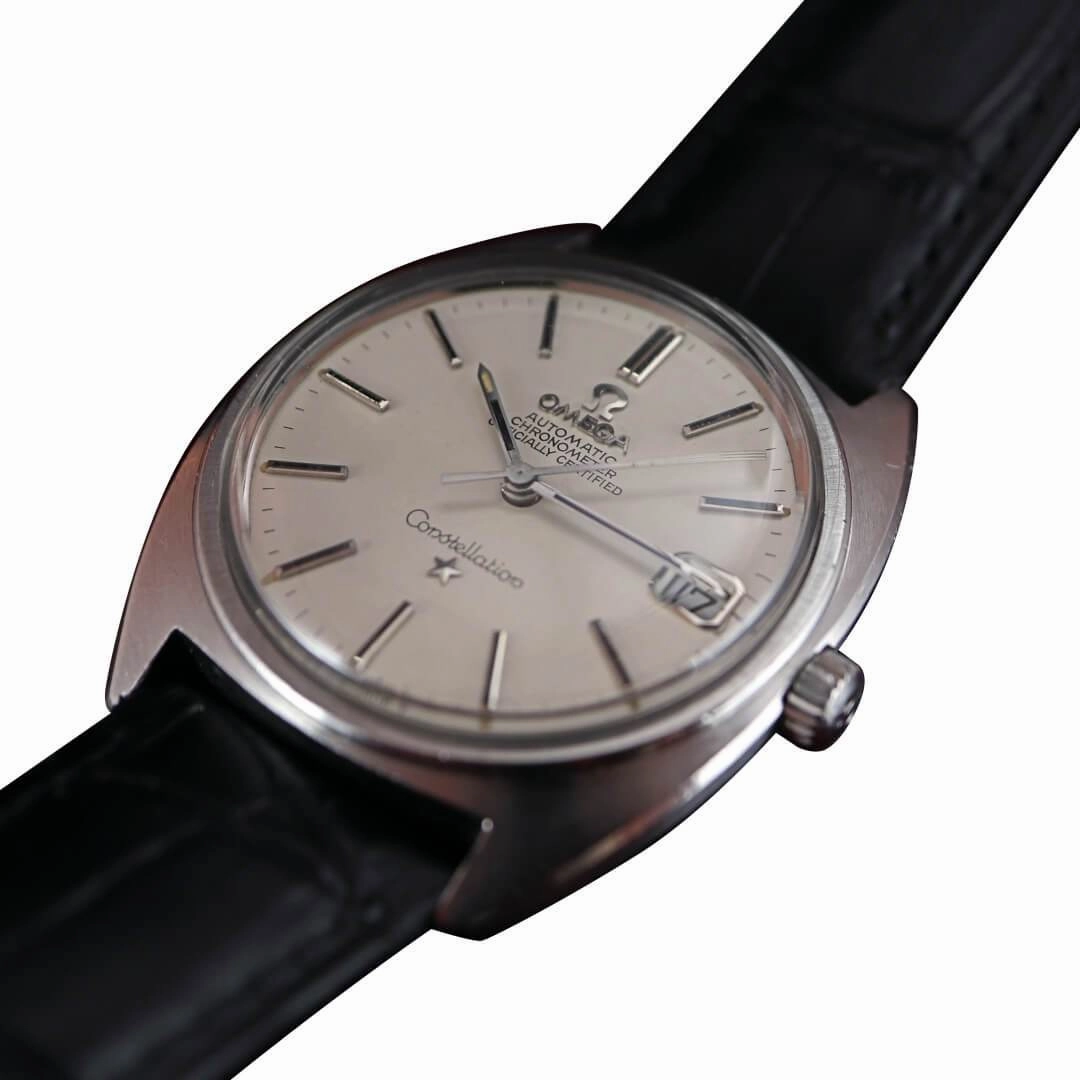 Omega Constellation C Chronometer Ref. 168.017 steel men's vintage watch, circa 1968 1969
