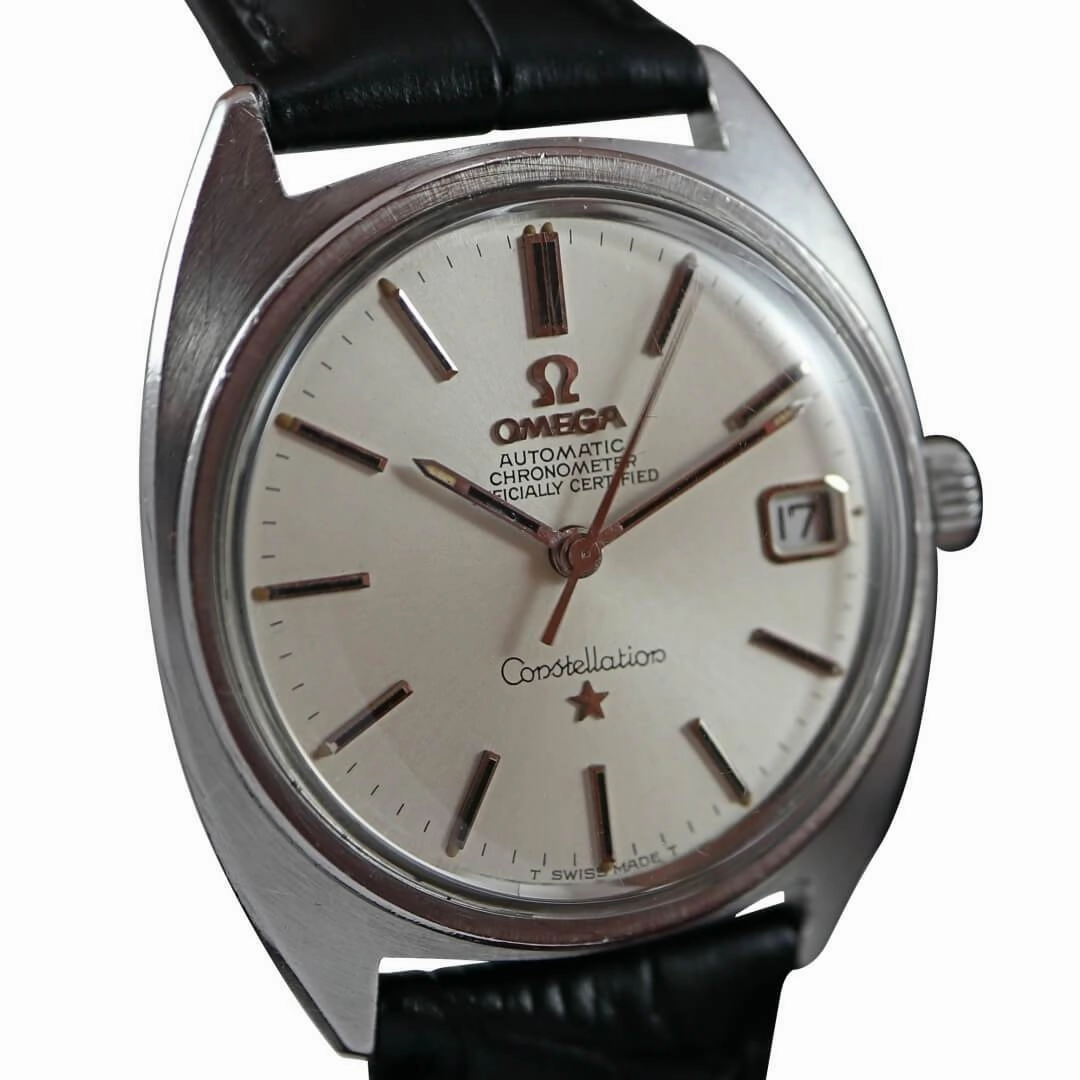 Omega Constellation C Chronometer Ref. 168.017 steel men's vintage watch, circa 1968 1969